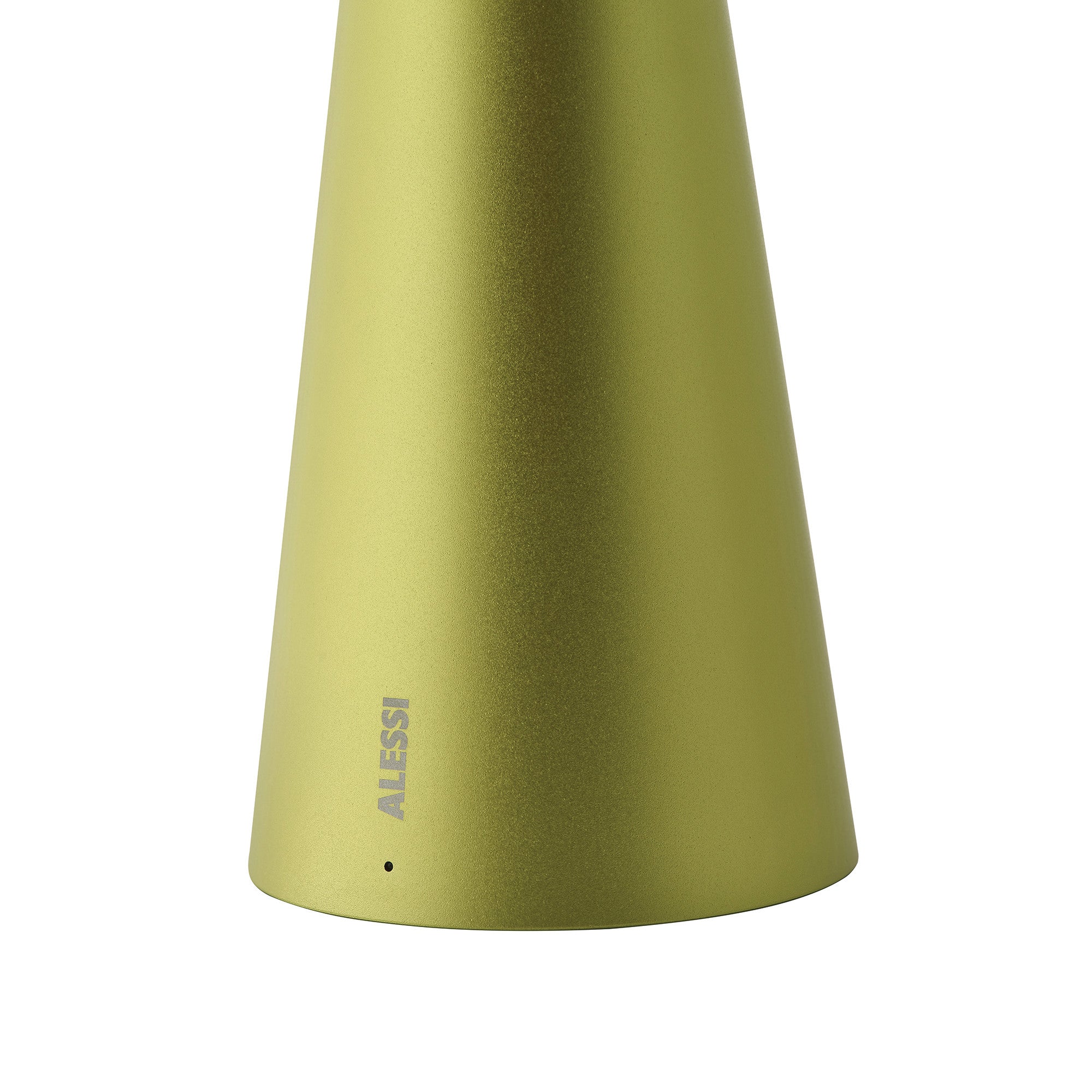 Draagbare LED-lamp BEDIN fluorescerend olijfgeel