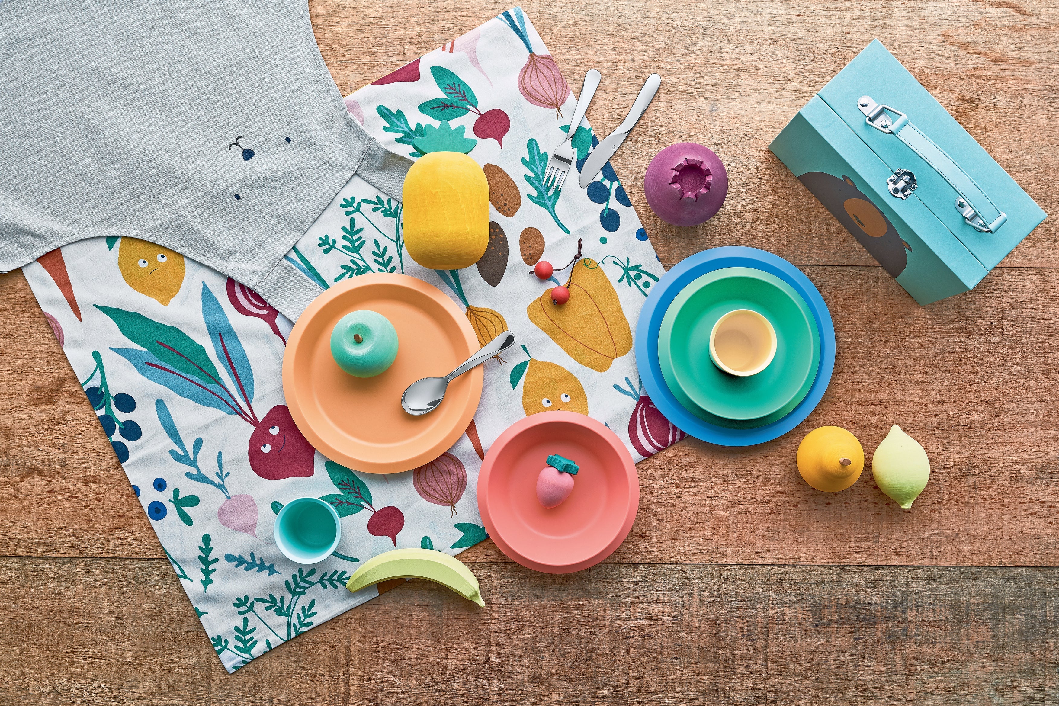 Kindertafelset GIRO KIDS melamine