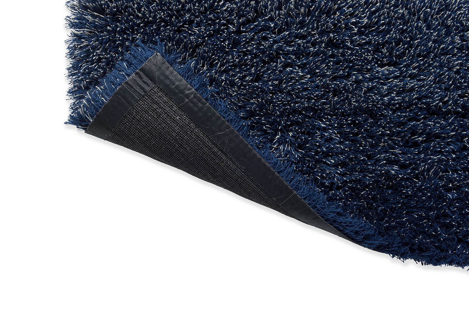 Teppich SHADE HIGH grau-blau mit langem Flor
