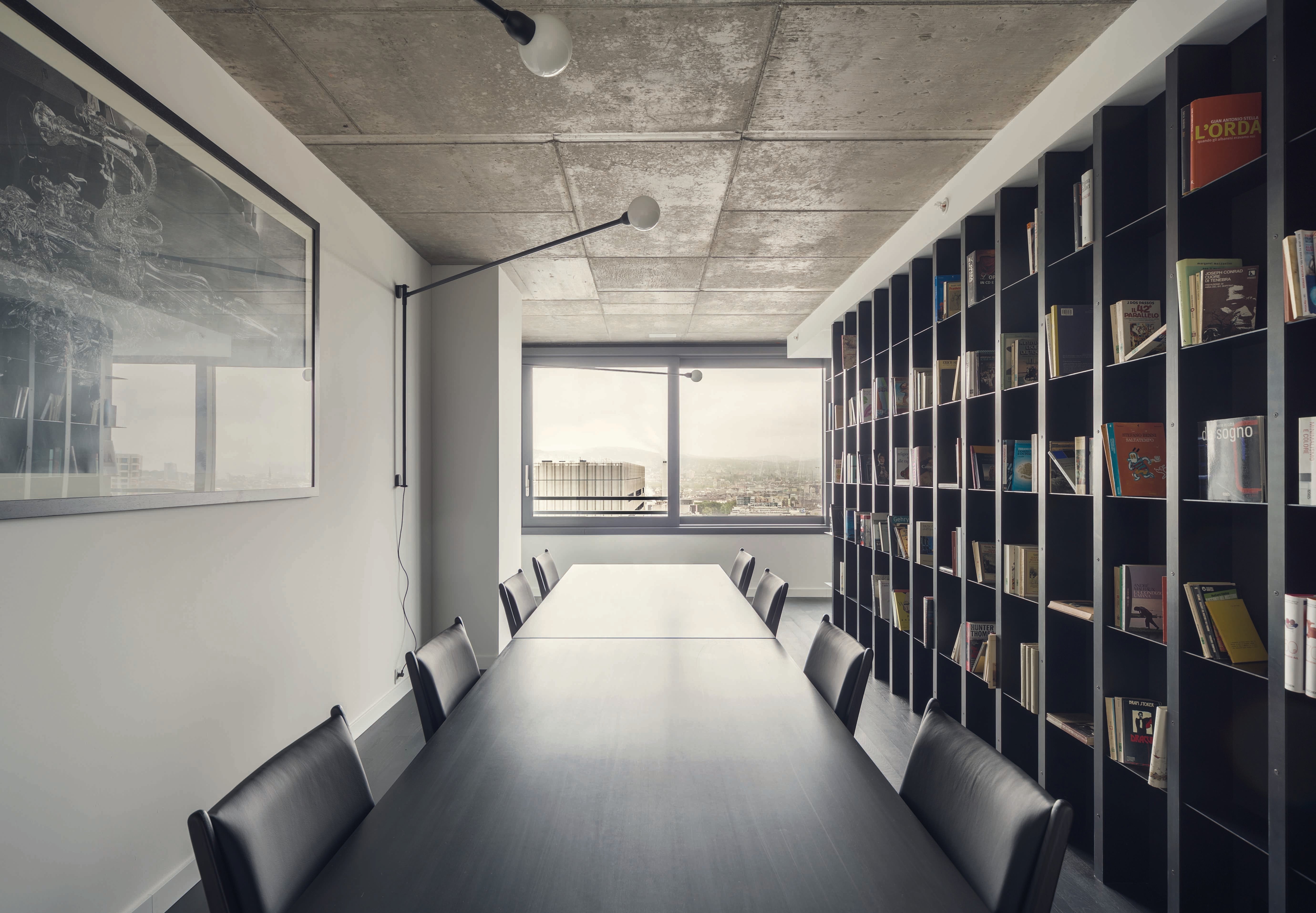 Wandlamp met arm POTENCE PIVOTANTE zwart