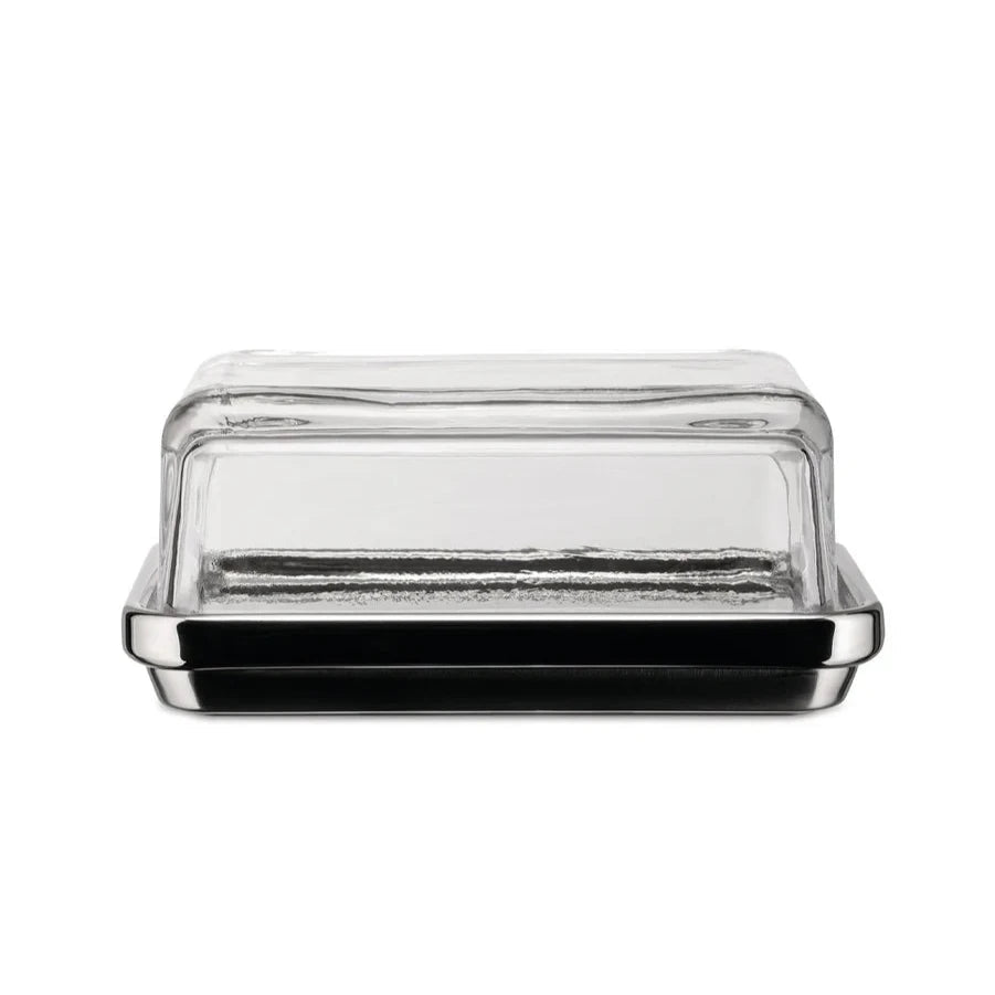 Boterdoos ES03 staal en glas