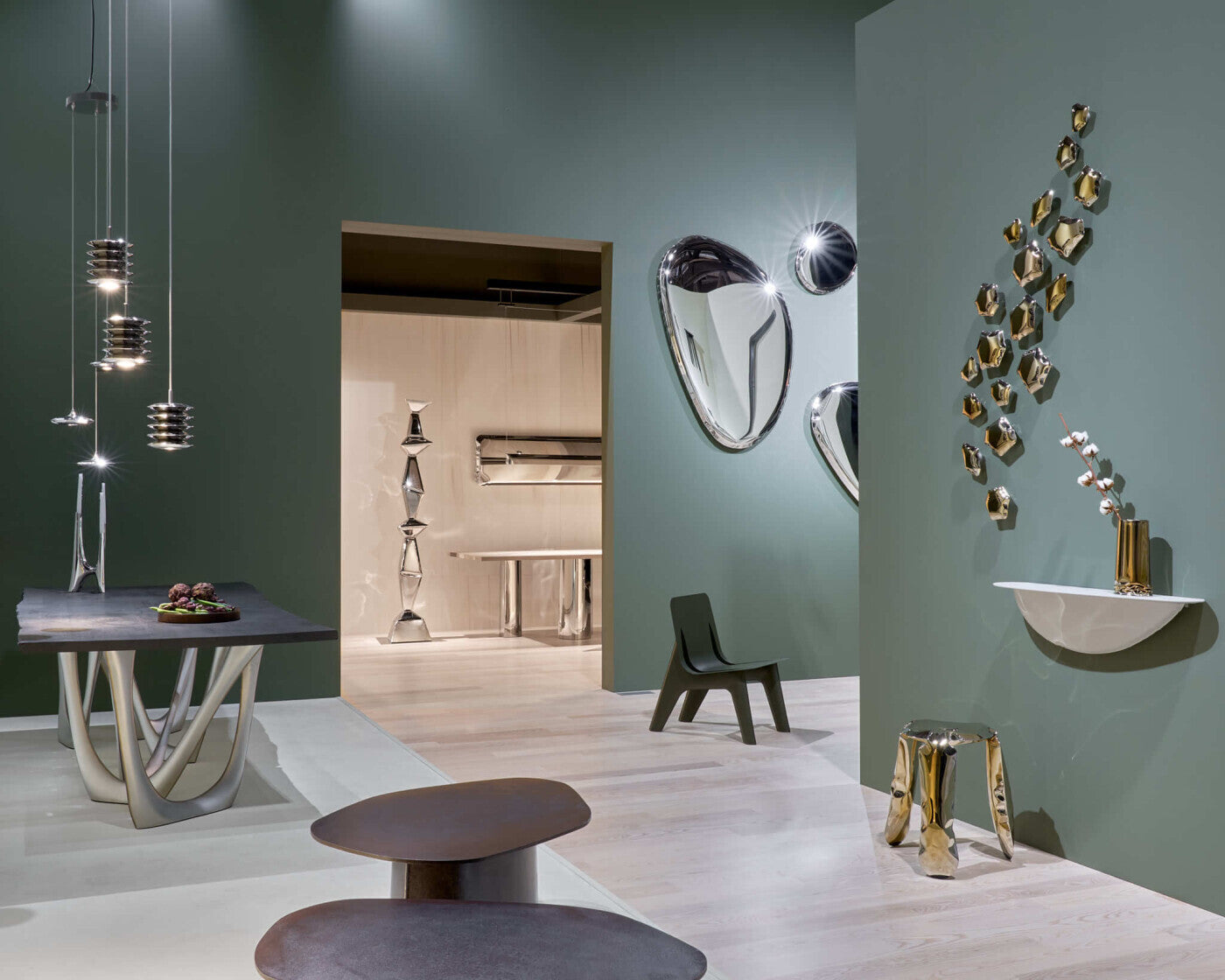 Konsolentafel HUBA inox