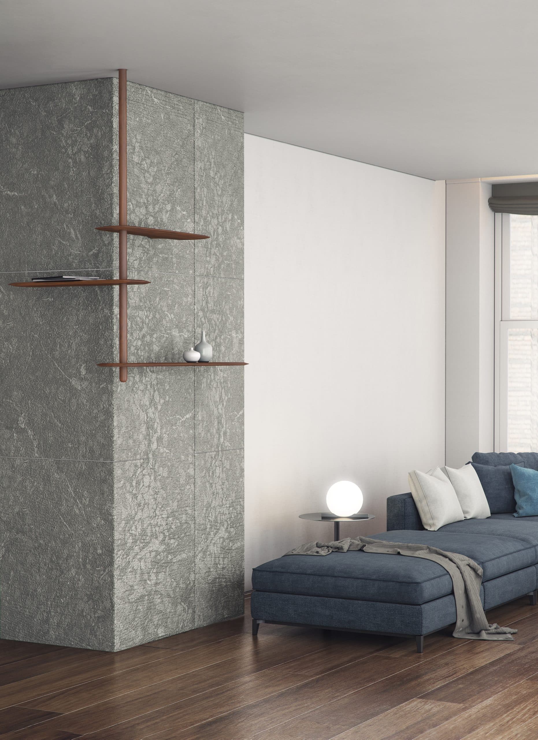 Wandrek UNICA - CONFIGURATIE 05 notenhout