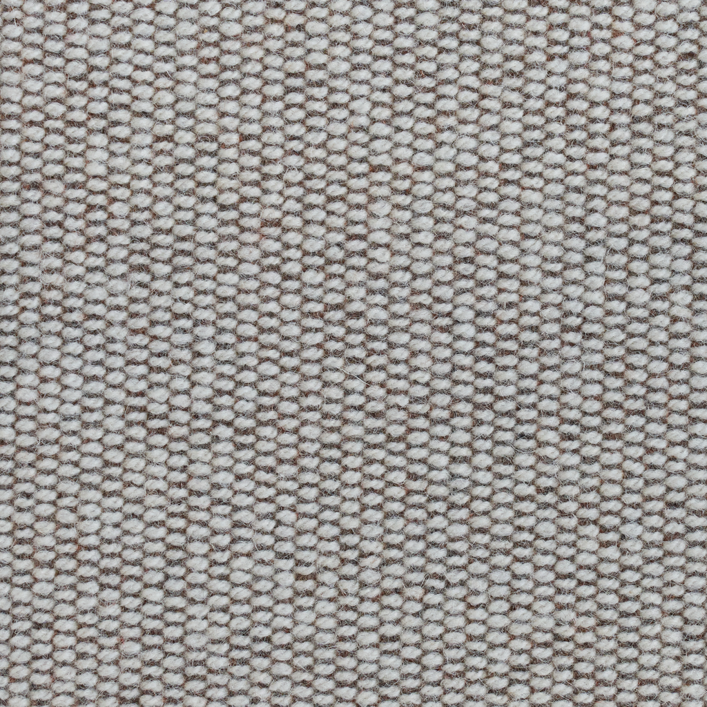 Two-Seater Sofa CHIMNEY Dark Beige Brook Fabric with Steel Base