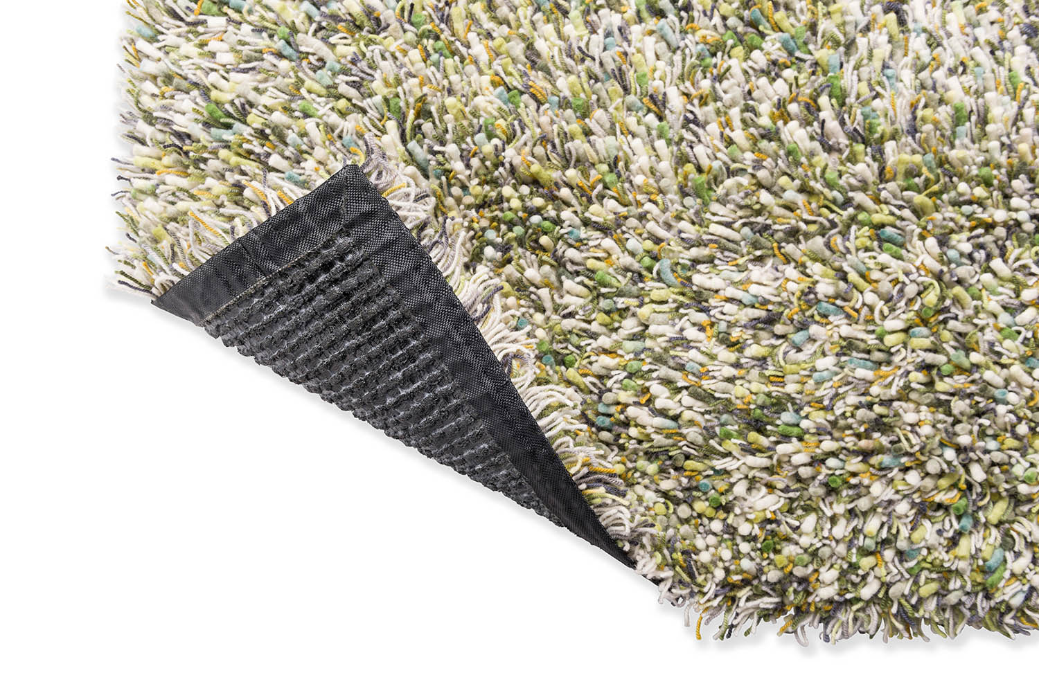 SPRING long pile carpet light green