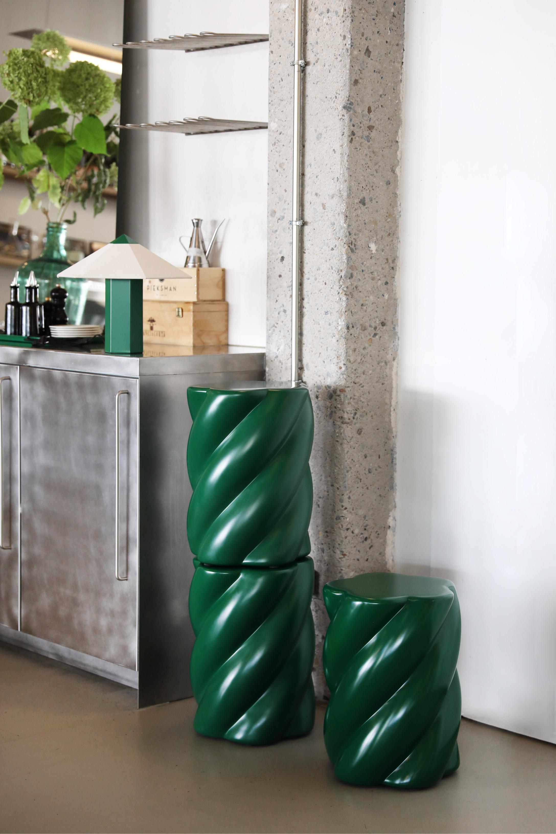 MARSHMALLOW Stool Green