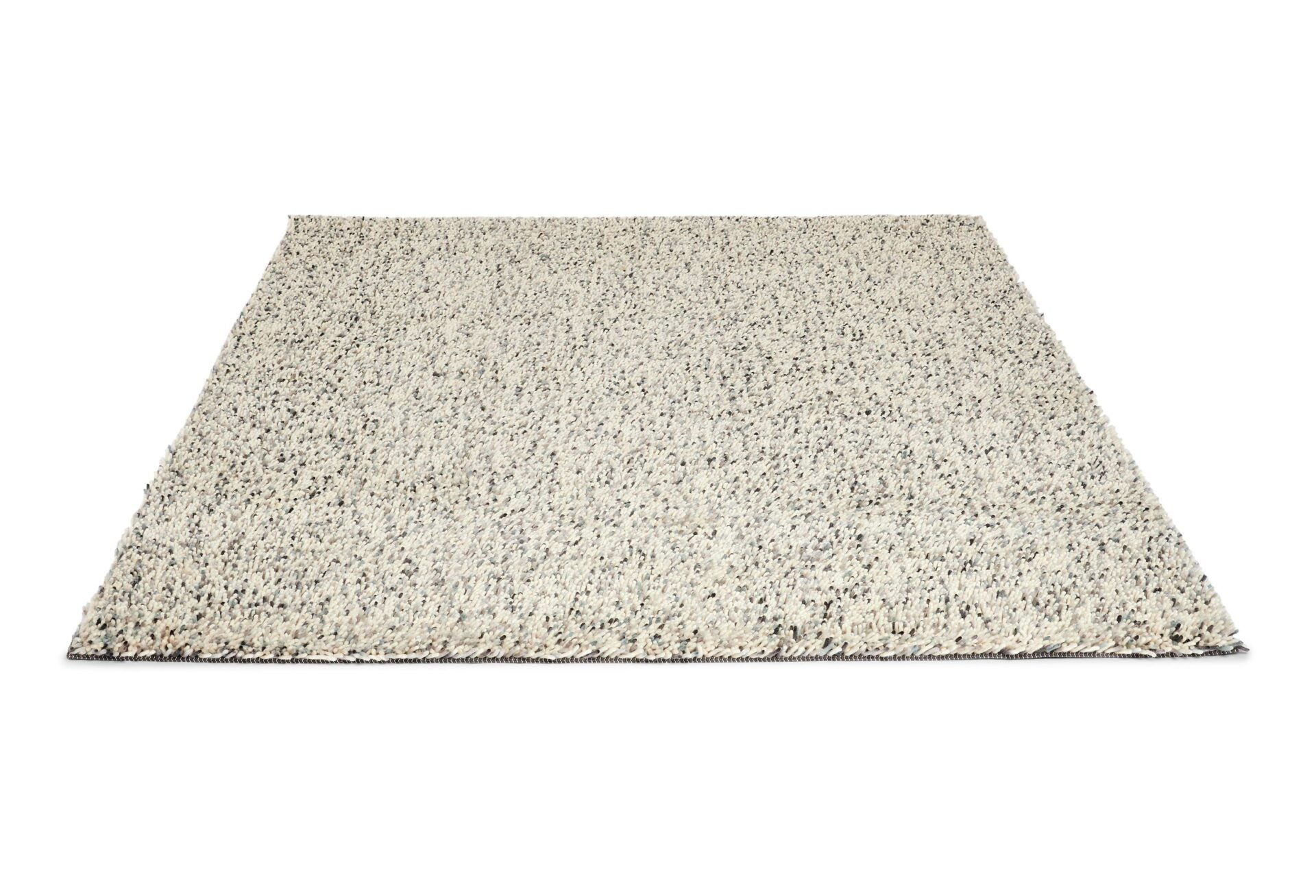 POP ART rug in blue-gray with long pile