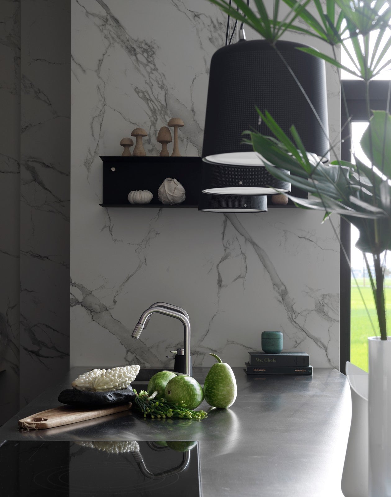 Hanglamp 526 zwart metaal