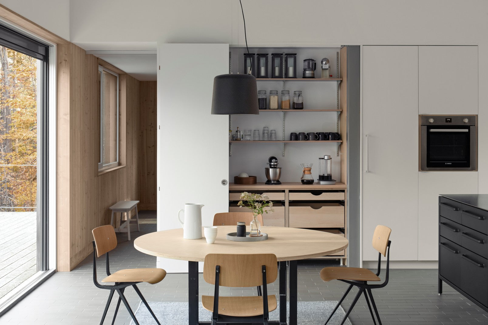 Hanglamp 526 zwart metaal