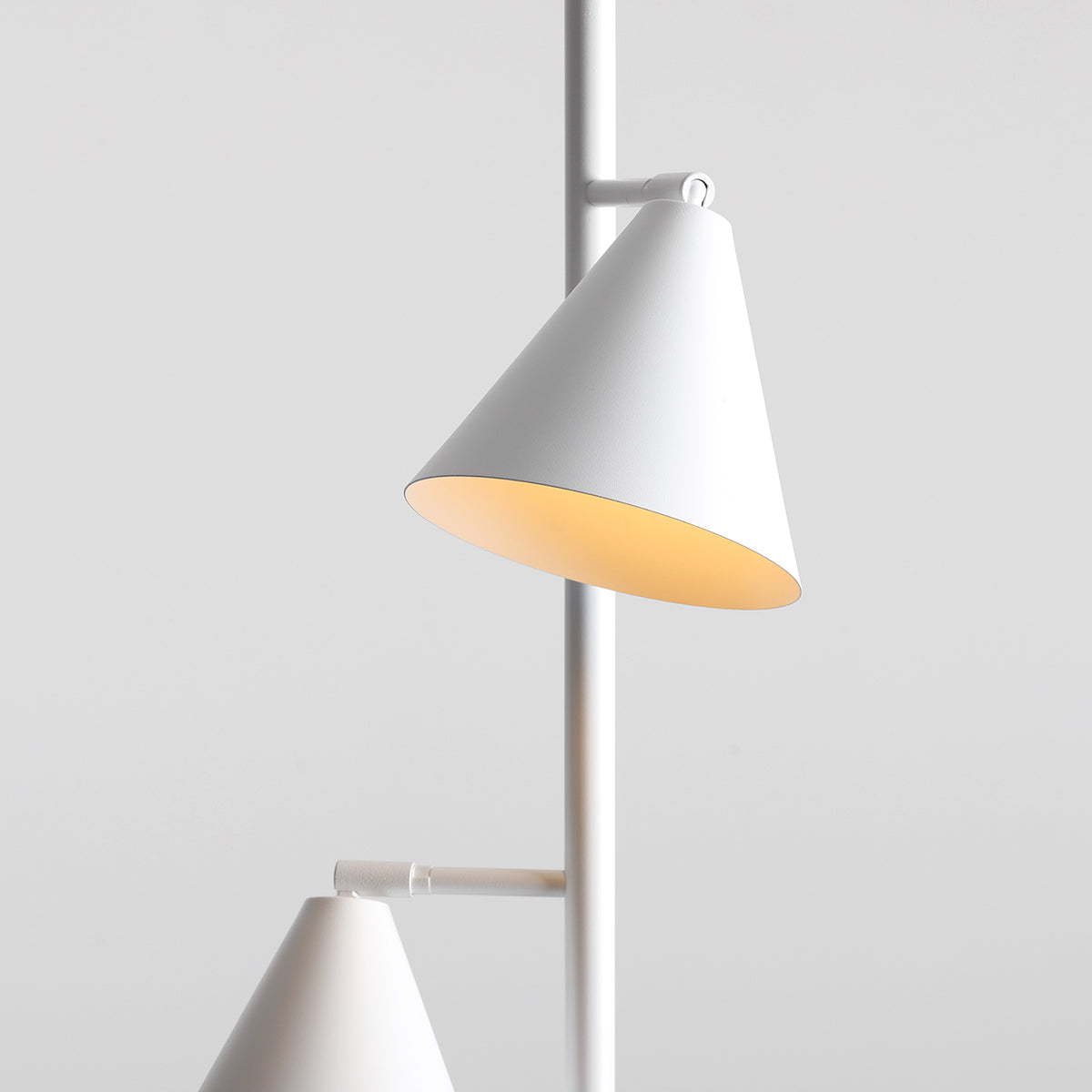 Floor lamp forms Duo White