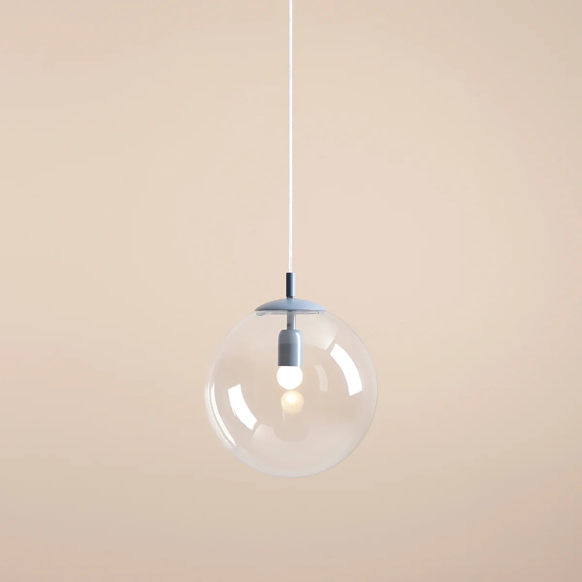 Lampa wisząca GLOBE niebieski