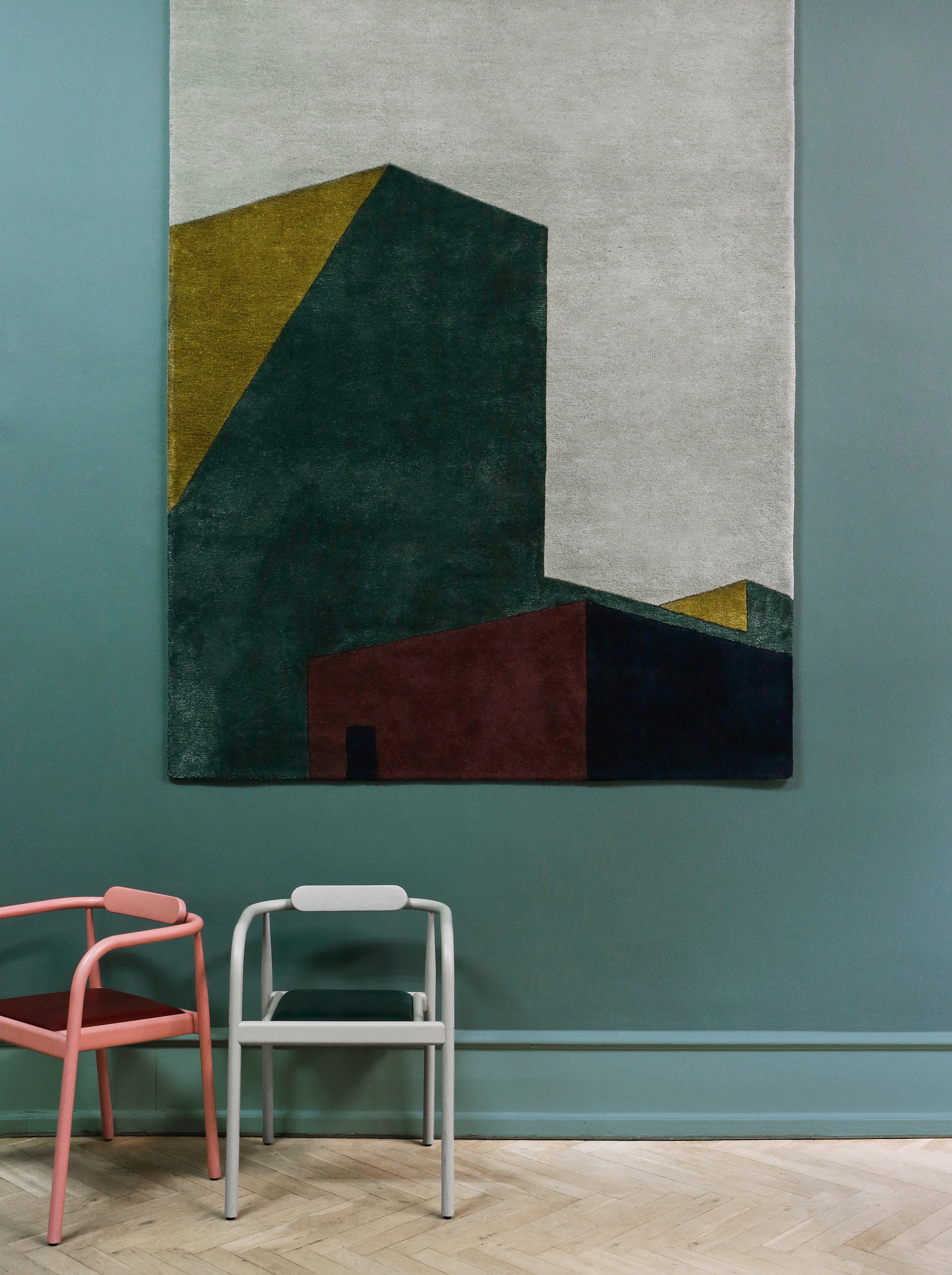 Krzesło AHM różowy