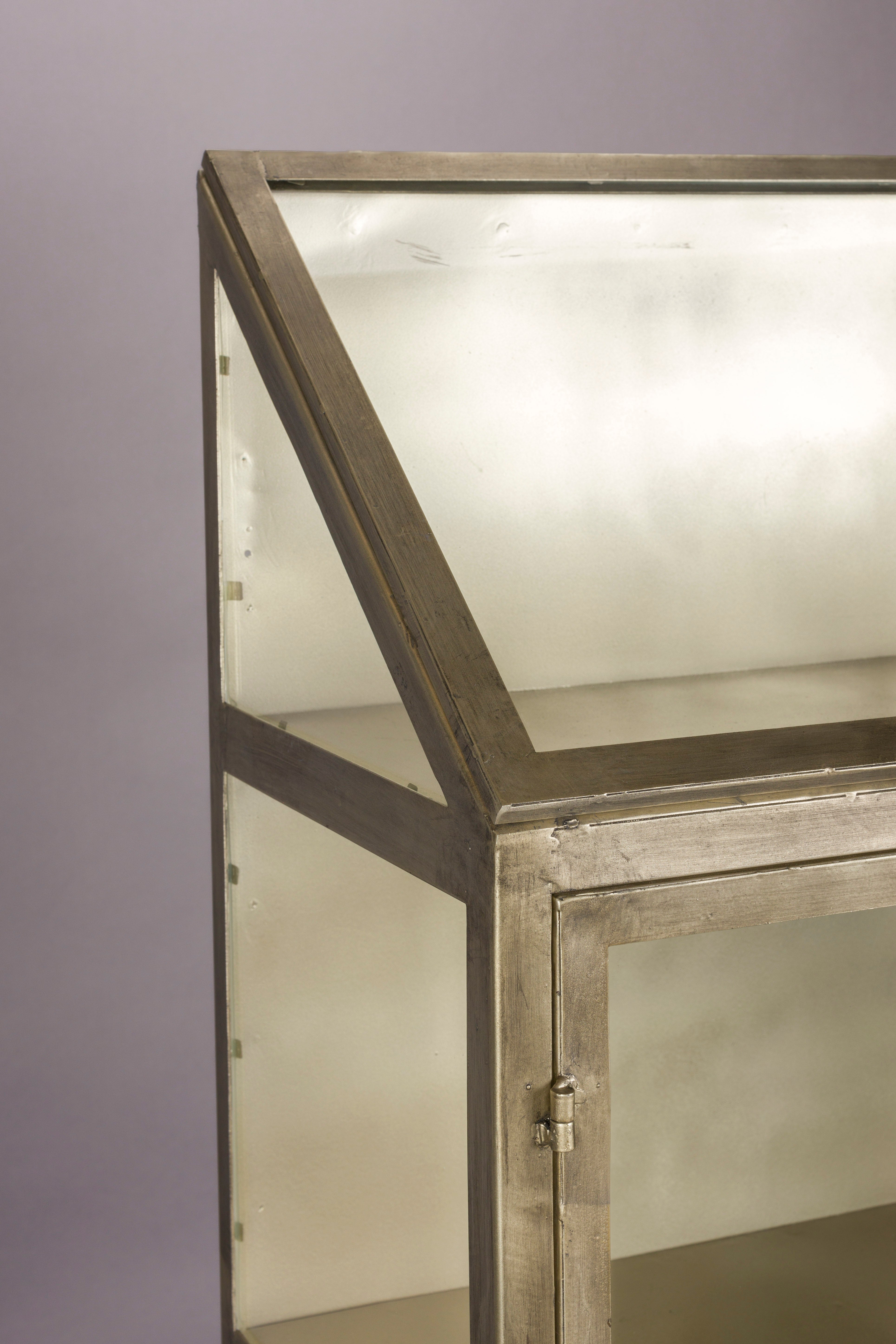 MONVISO industrial showcase antique gold