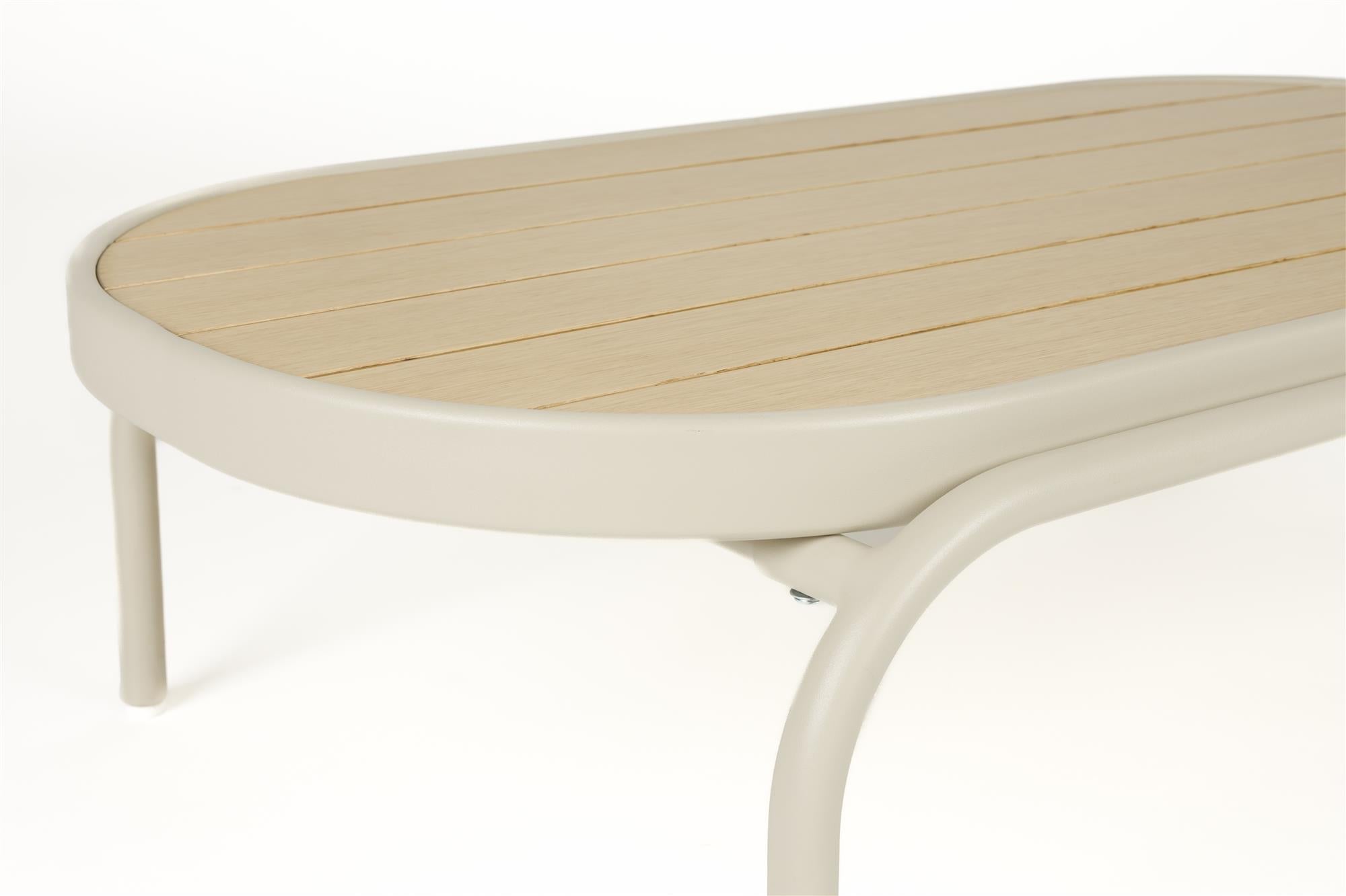 External coffee table Vista beige