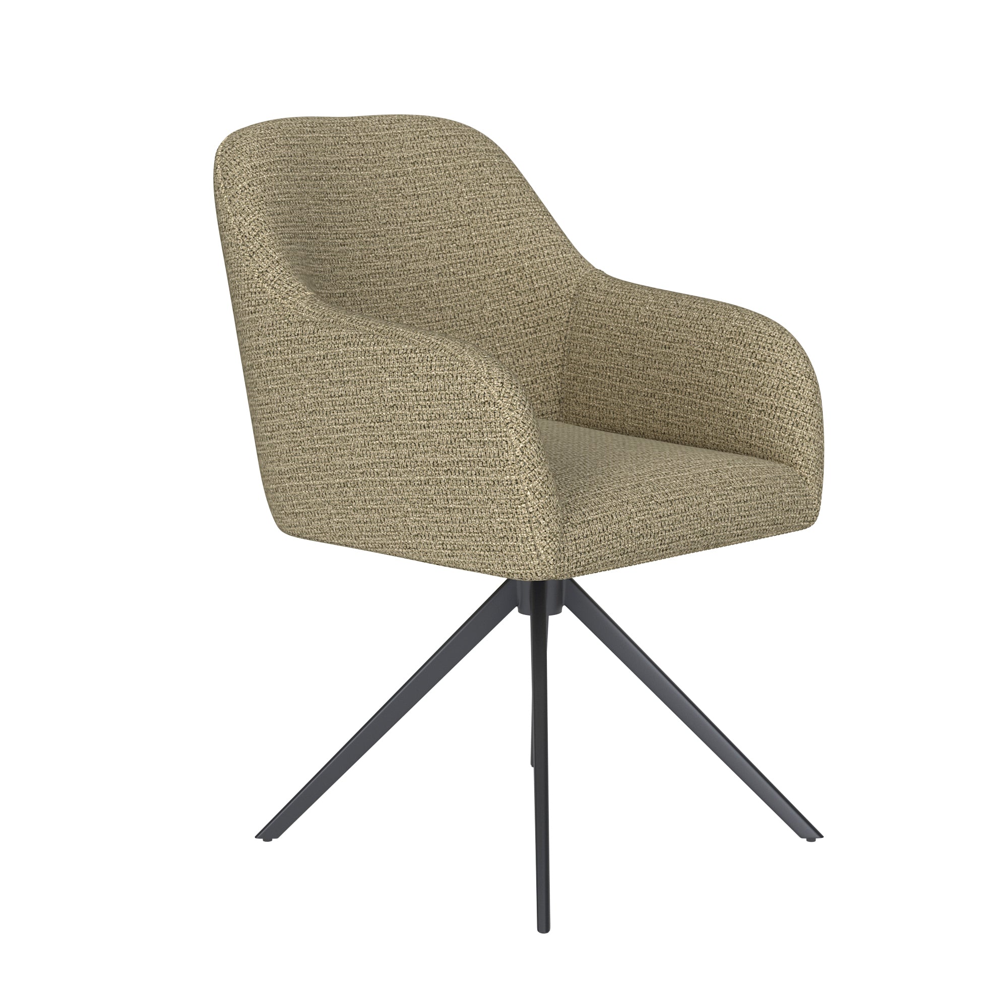 OTIS chair green with black base