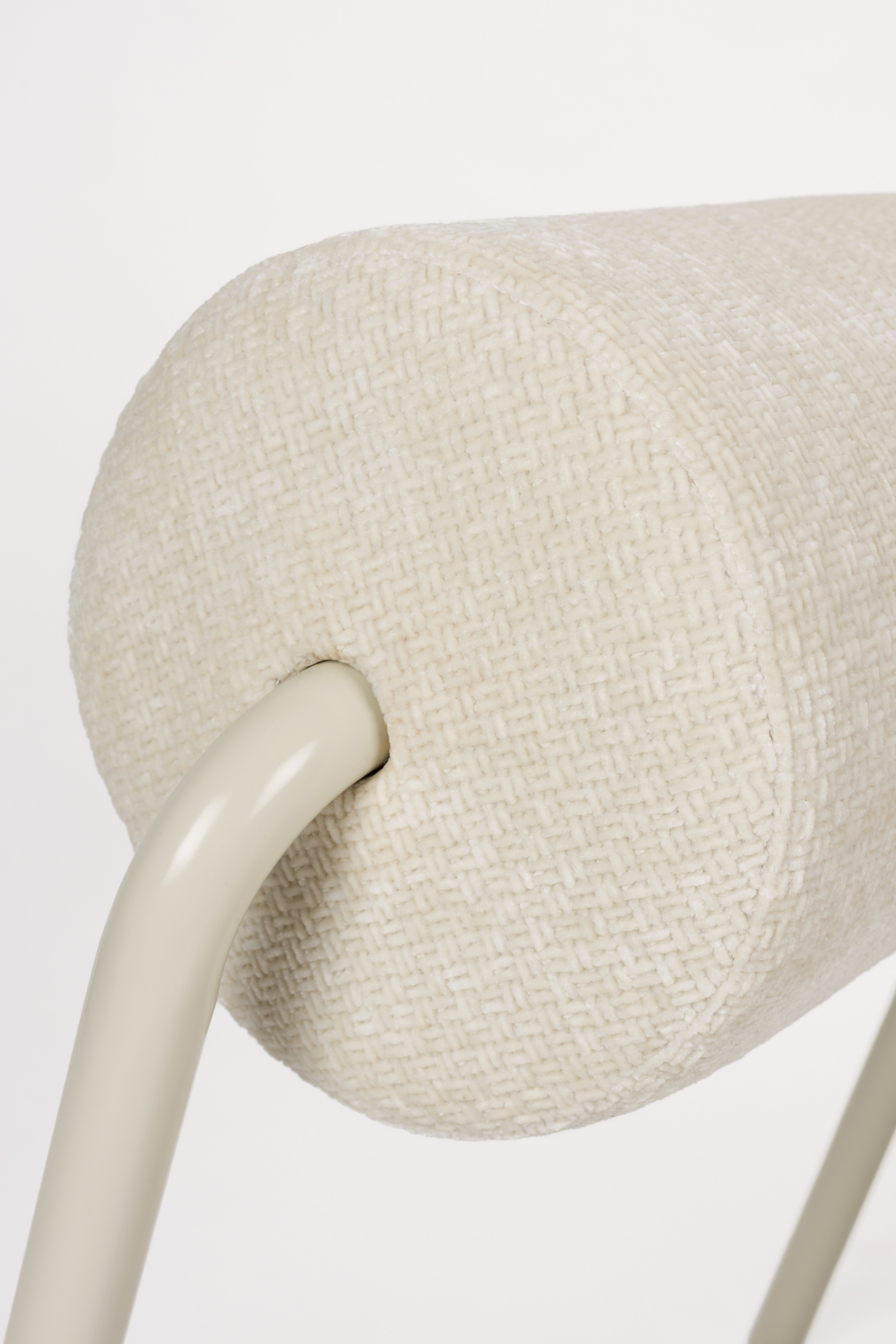 Fauteuil LEKIMA lichtbeige