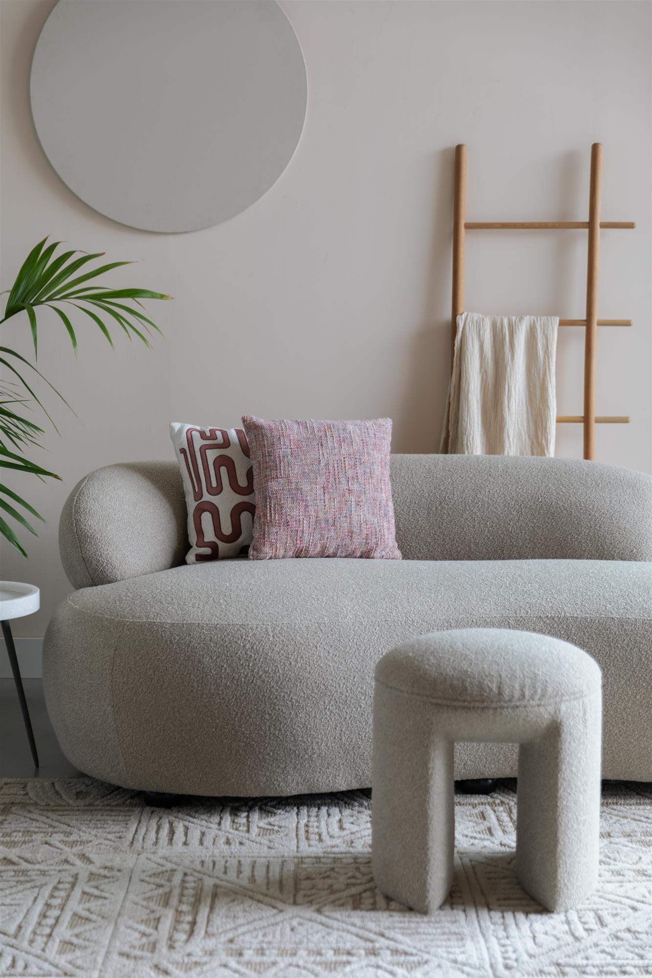 SYDNEY Cushion Pink Melange