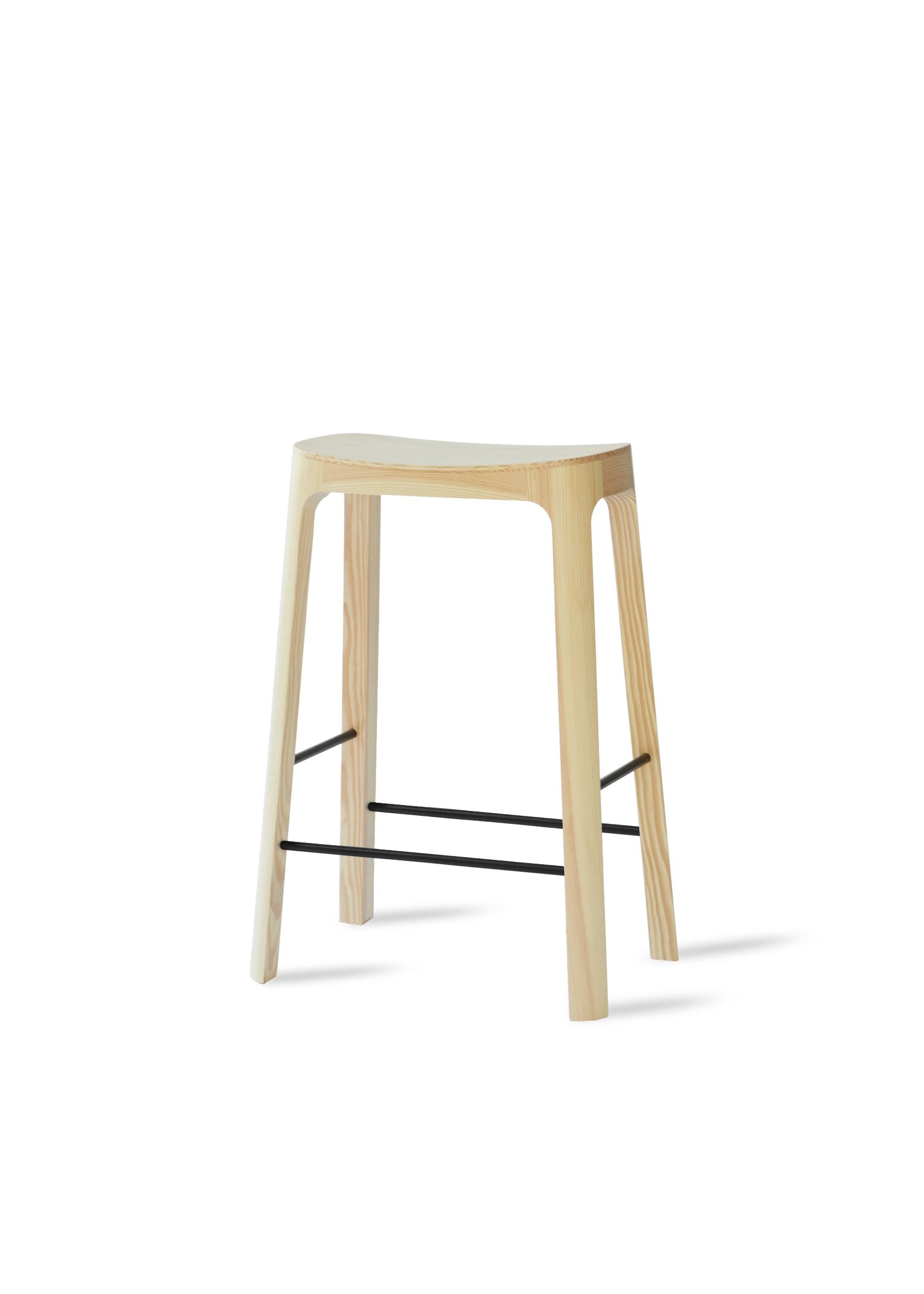 Hocker CROFTON aus Kiefernholz
