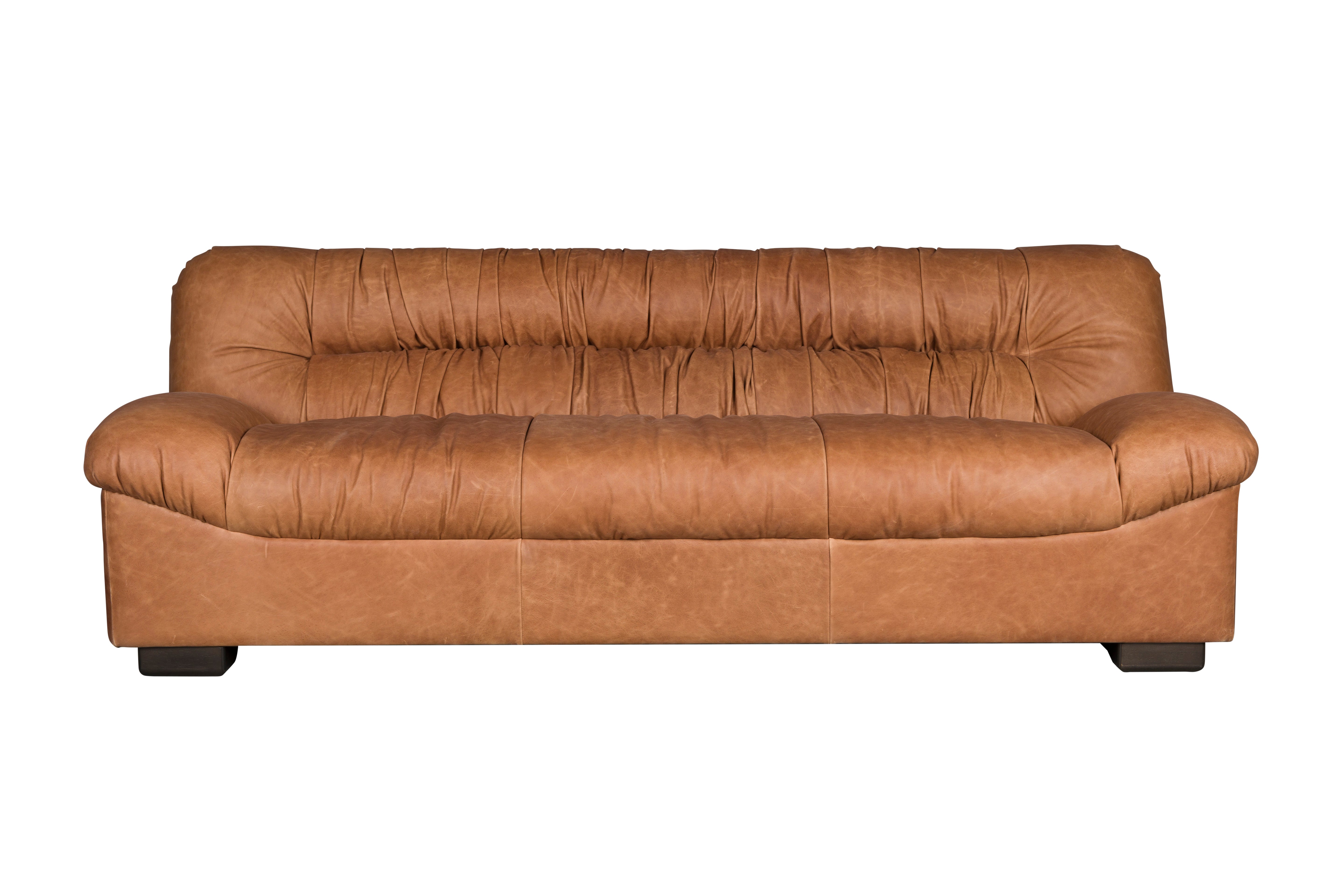 Sofa DOUGLAS cognac Leder