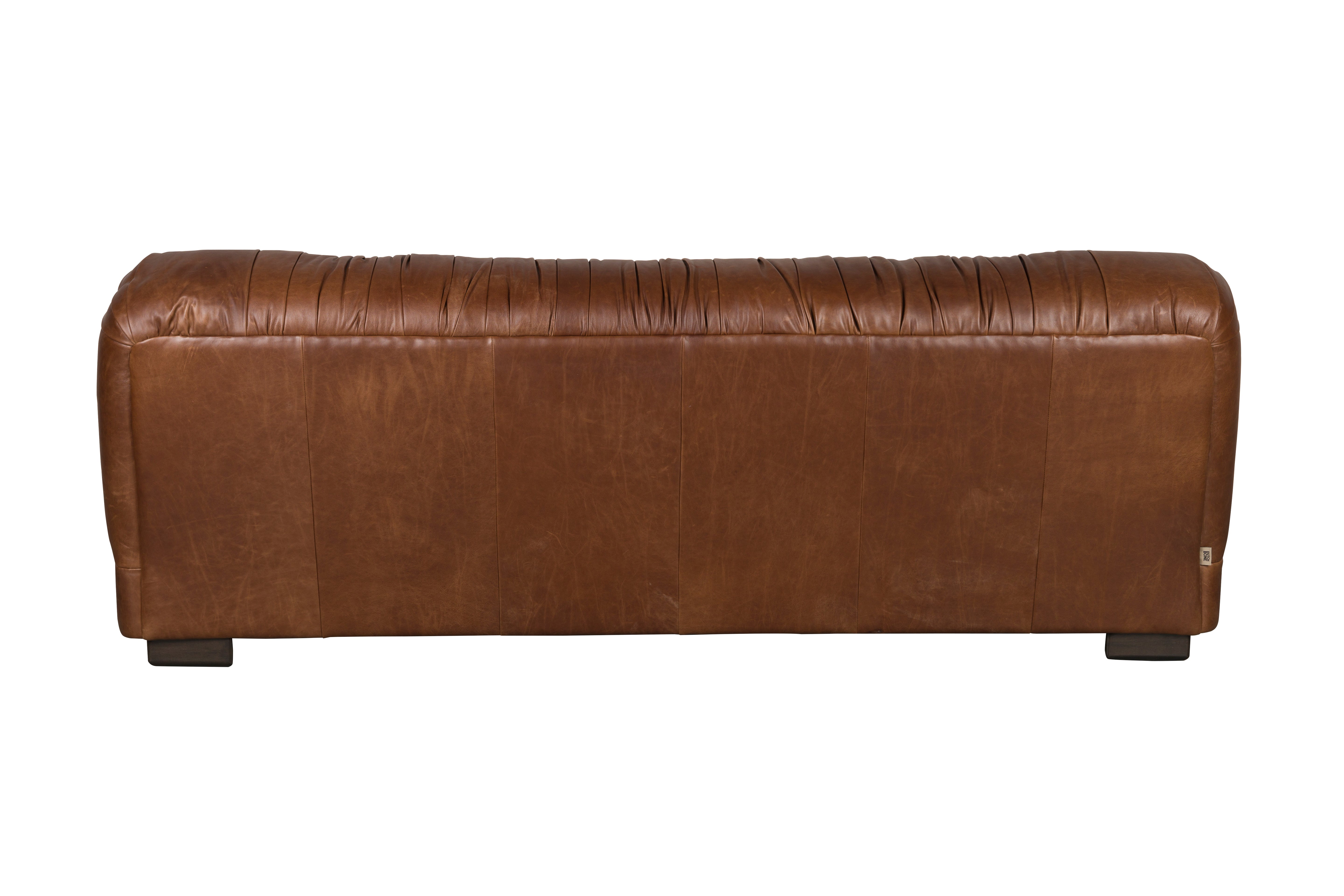 Sofa DOUGLAS schokoladenbraunes Leder