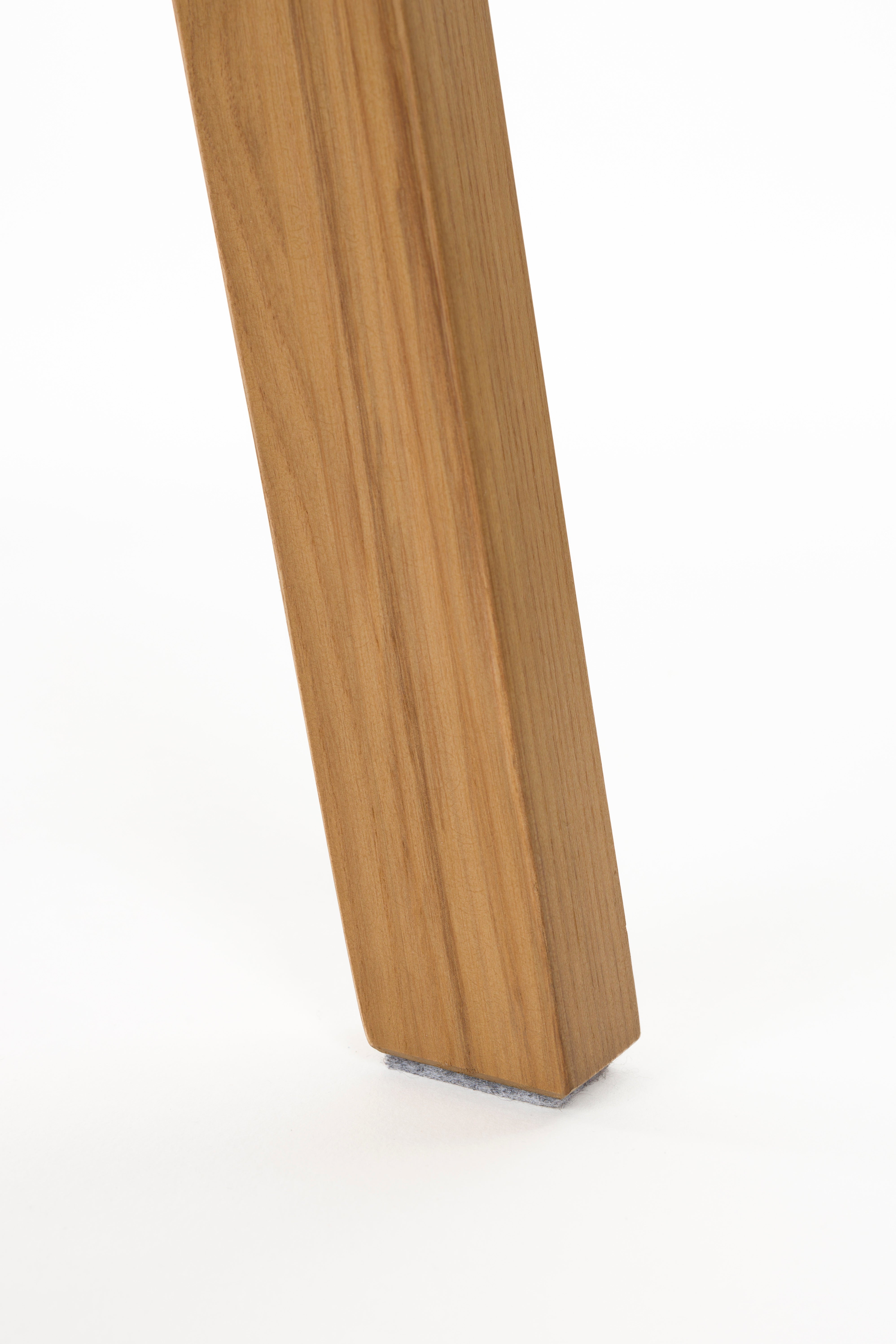 MADS chair in ash wood with beige seat