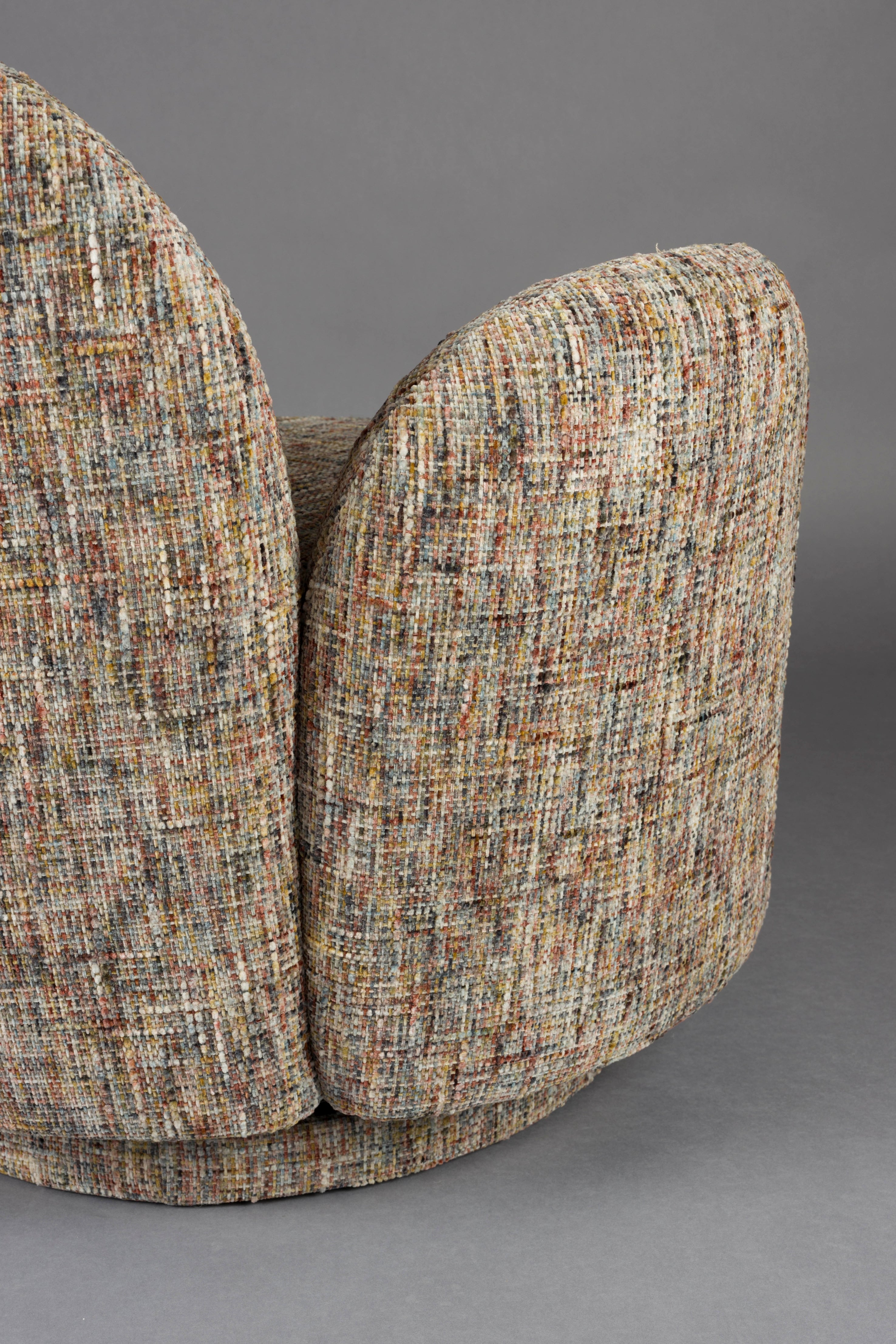 Drehstuhl ROSE braun meliert