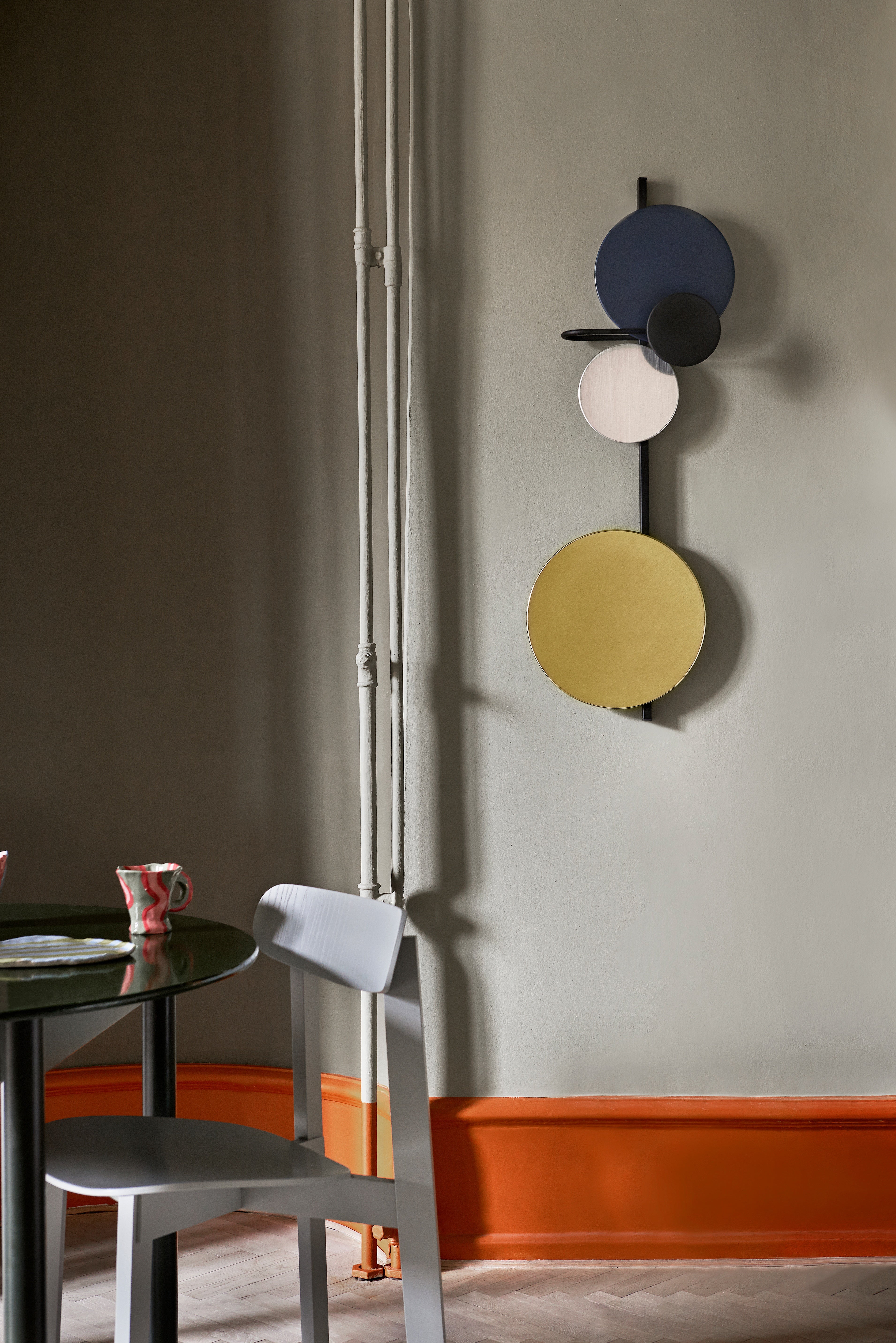 PLANET wall lamp navy blue