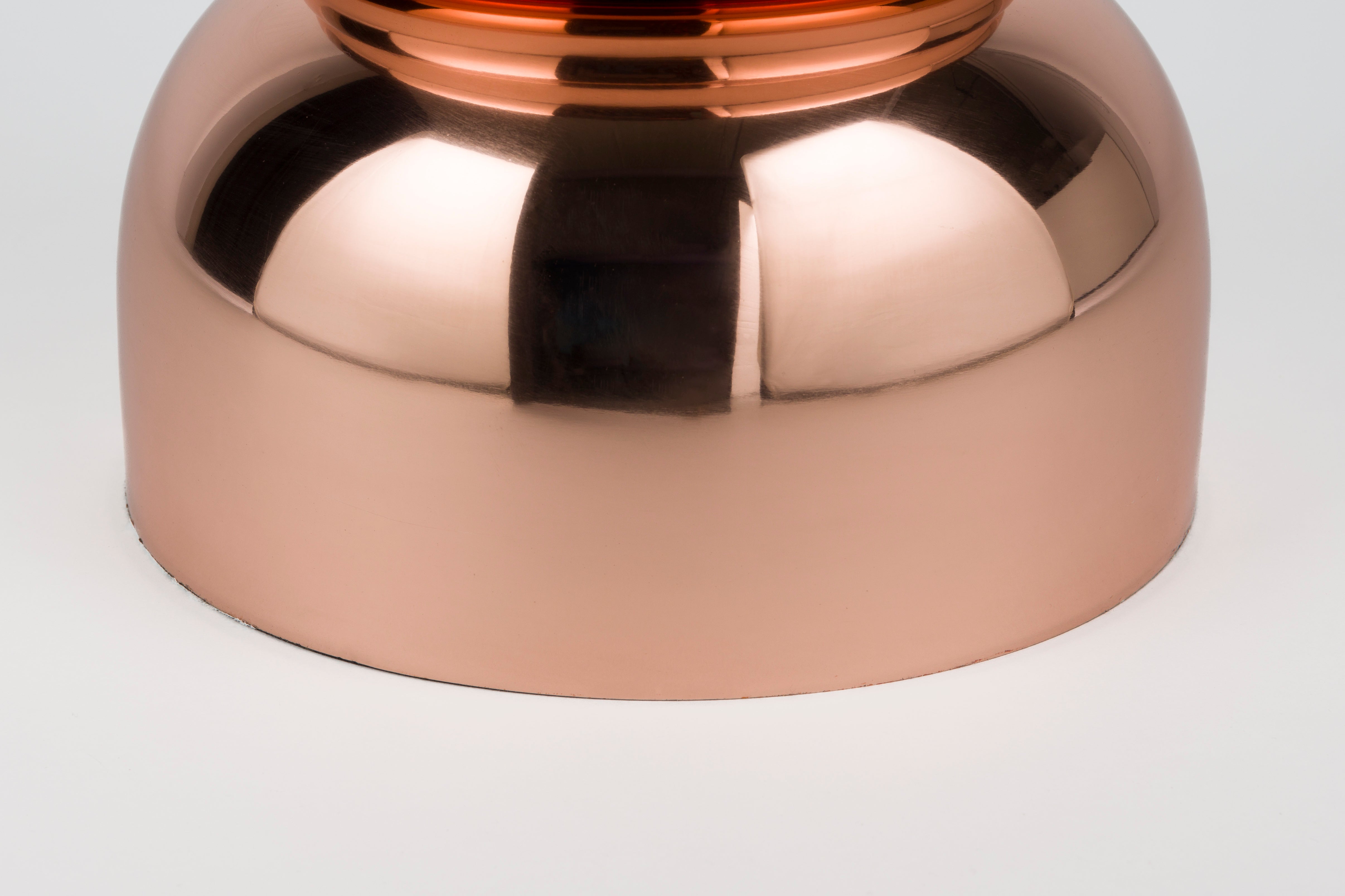 Zijtafel KINGA koperkleurig