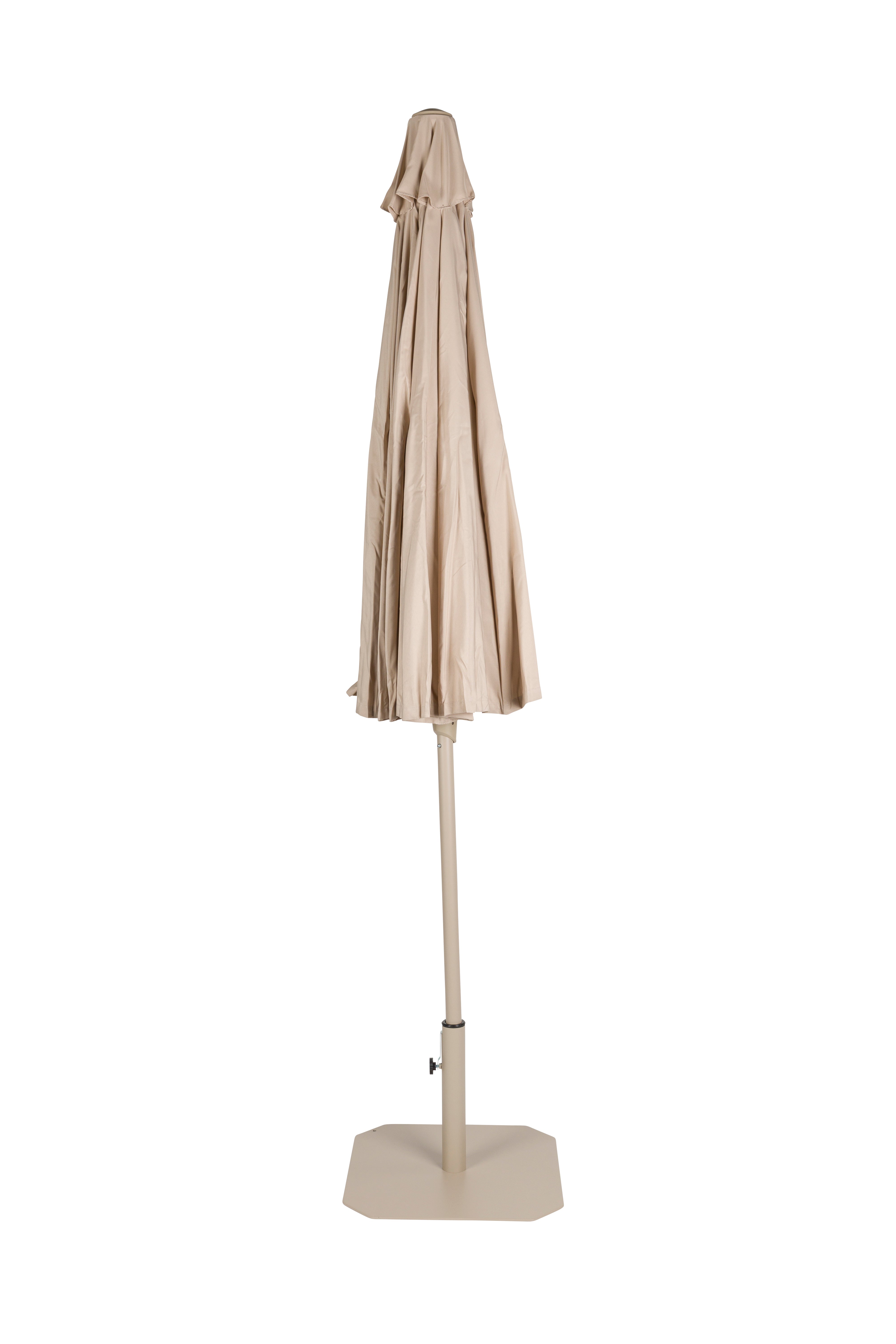 Parasol met voet SUNSHINE beige