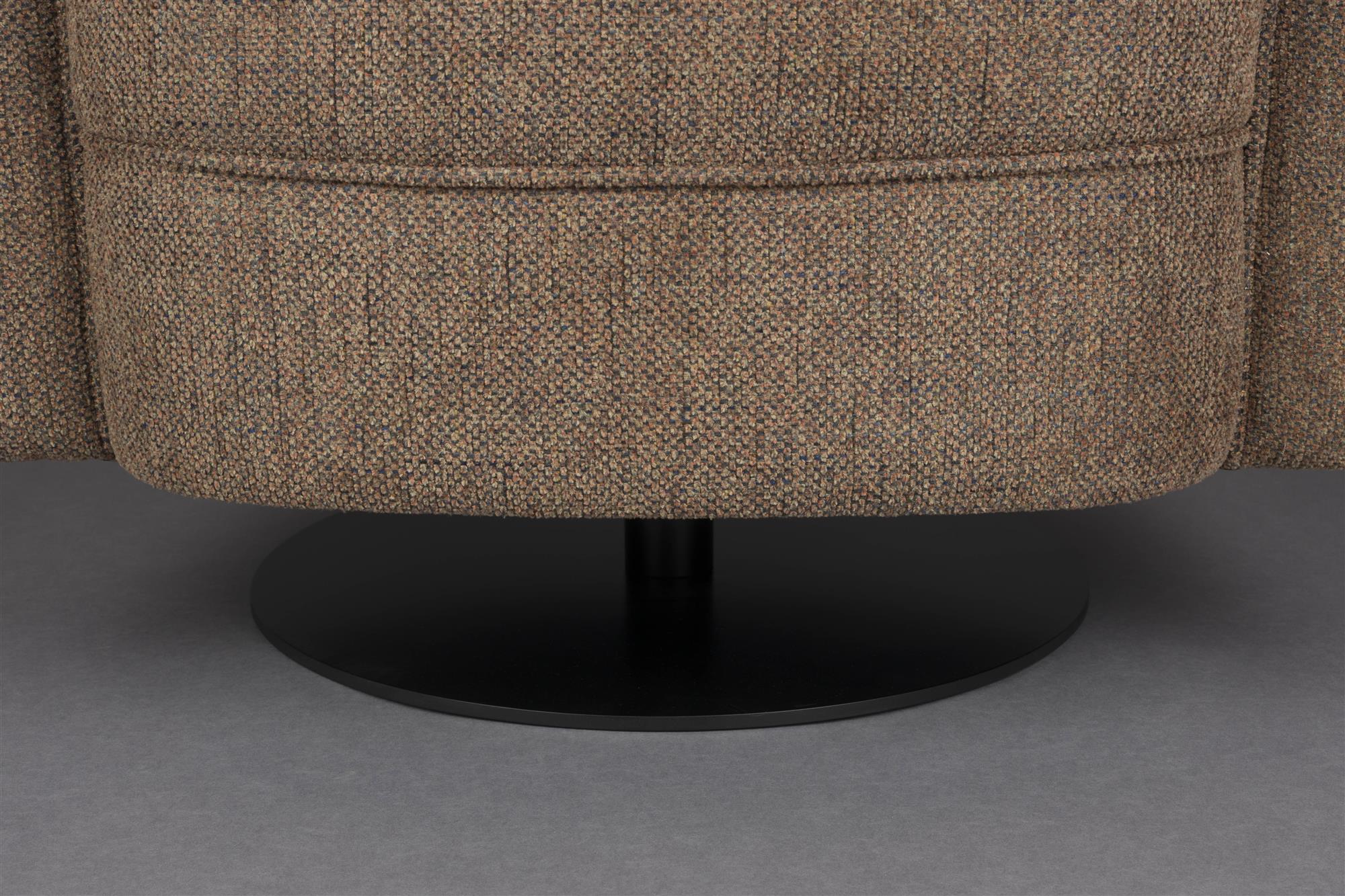 FLOWER Armchair brown