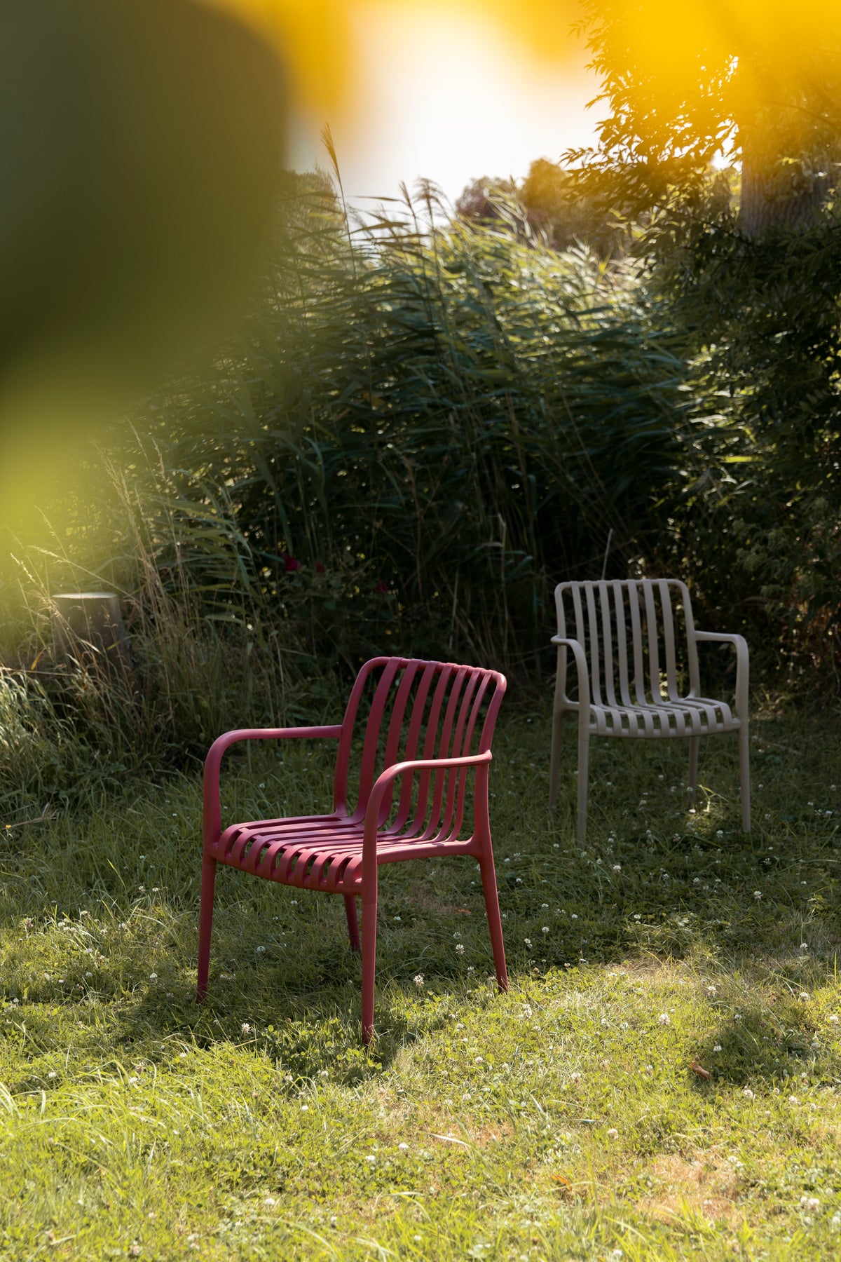 Tuinstoel AMAE rood