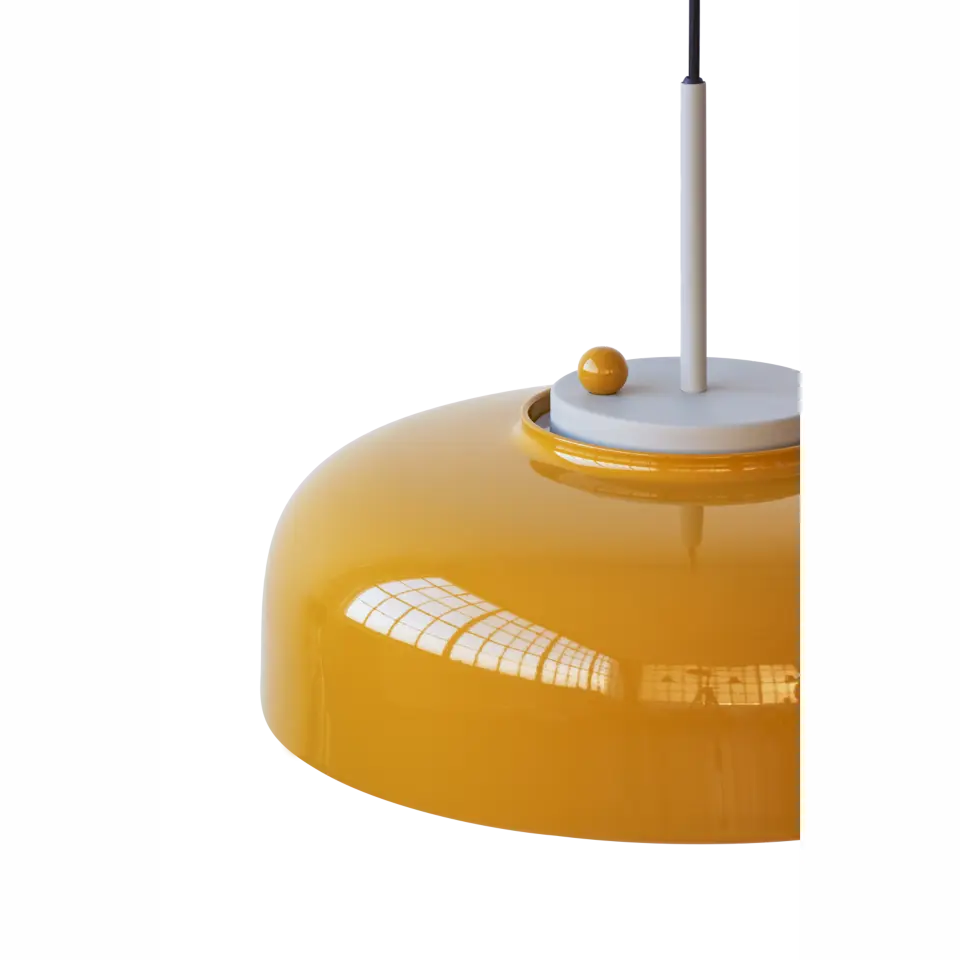 Lamp PODGY geel