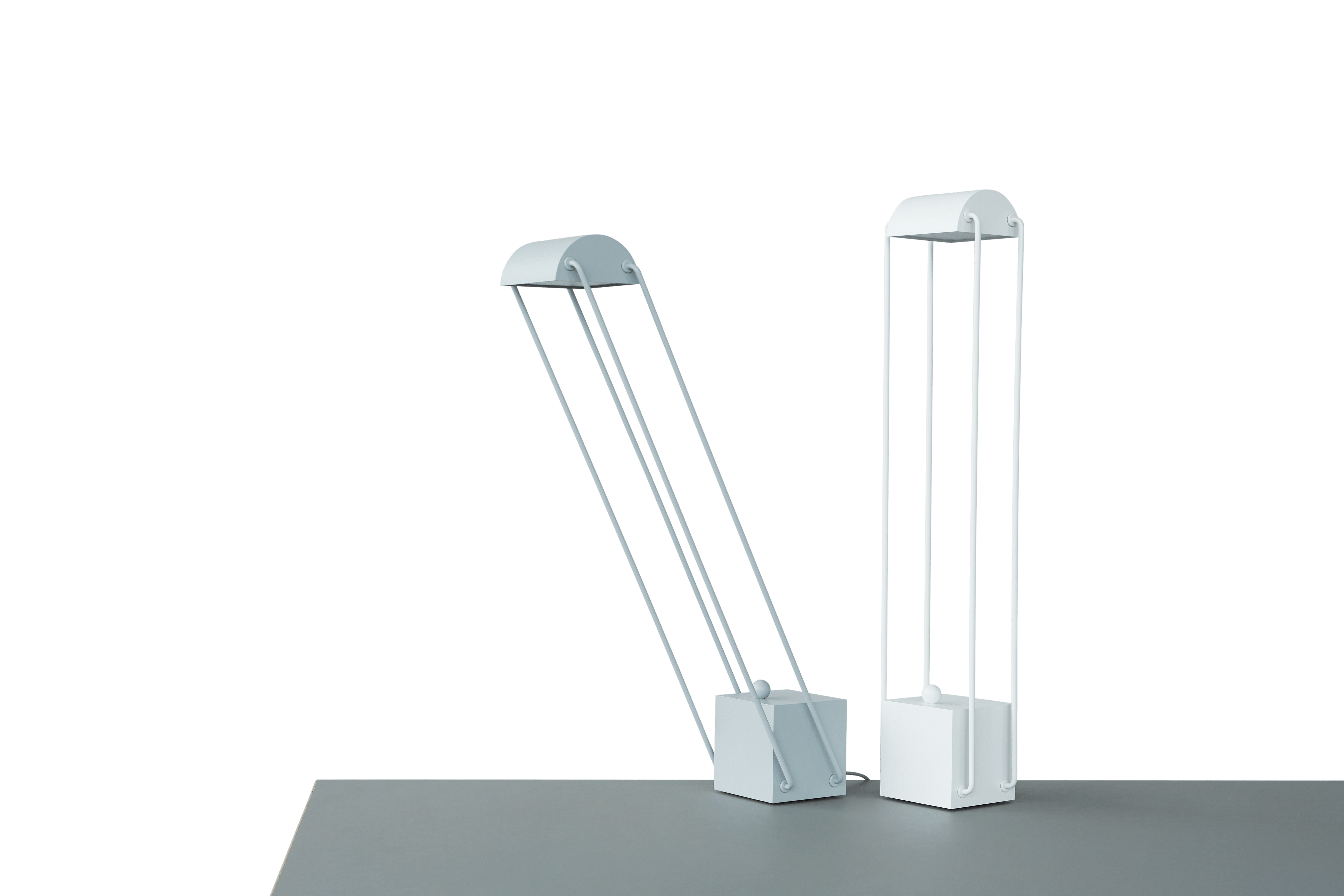 TOKIO gray desk lamp