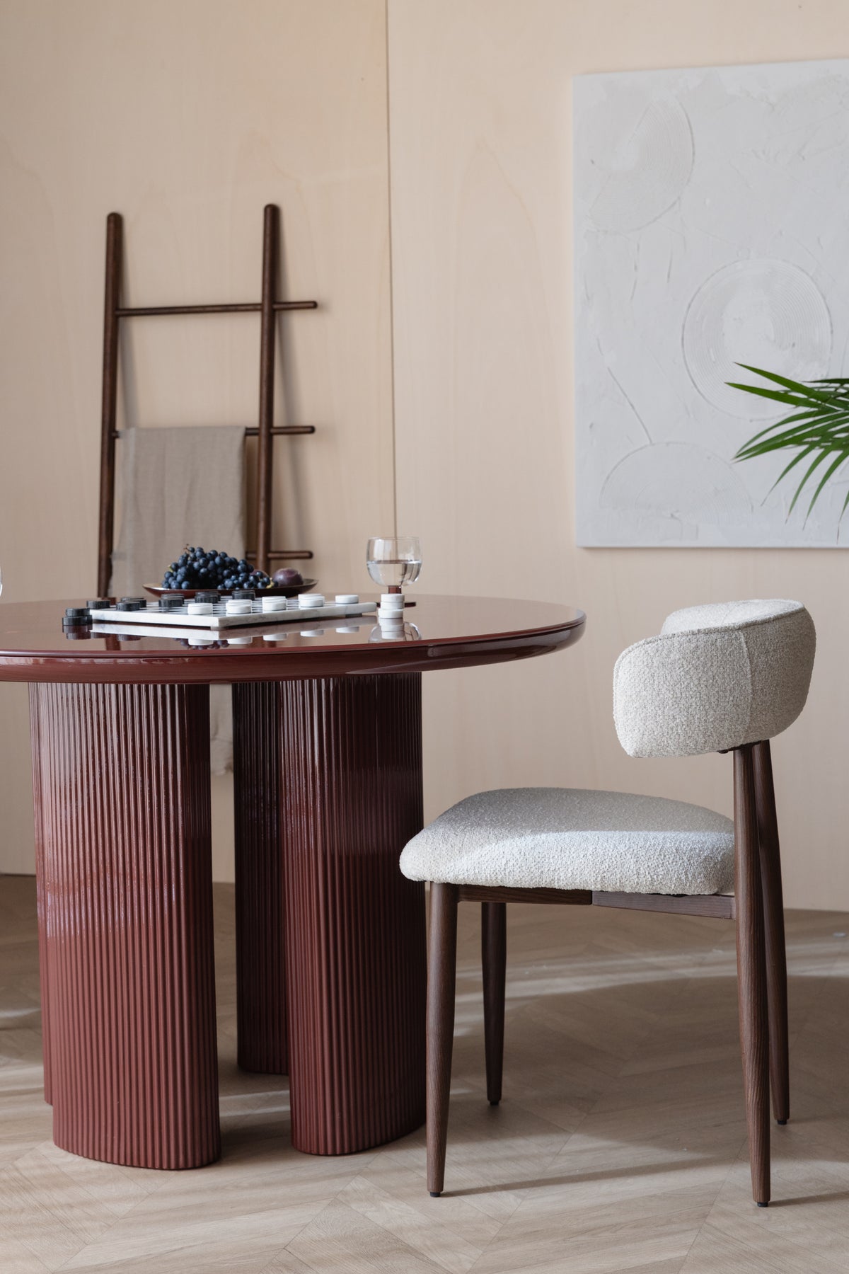 Ronde tafel TIMO rood