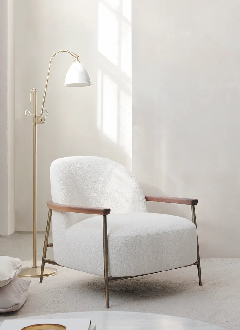 Lampa podłogowa BESTLITE BL3 mosiężny