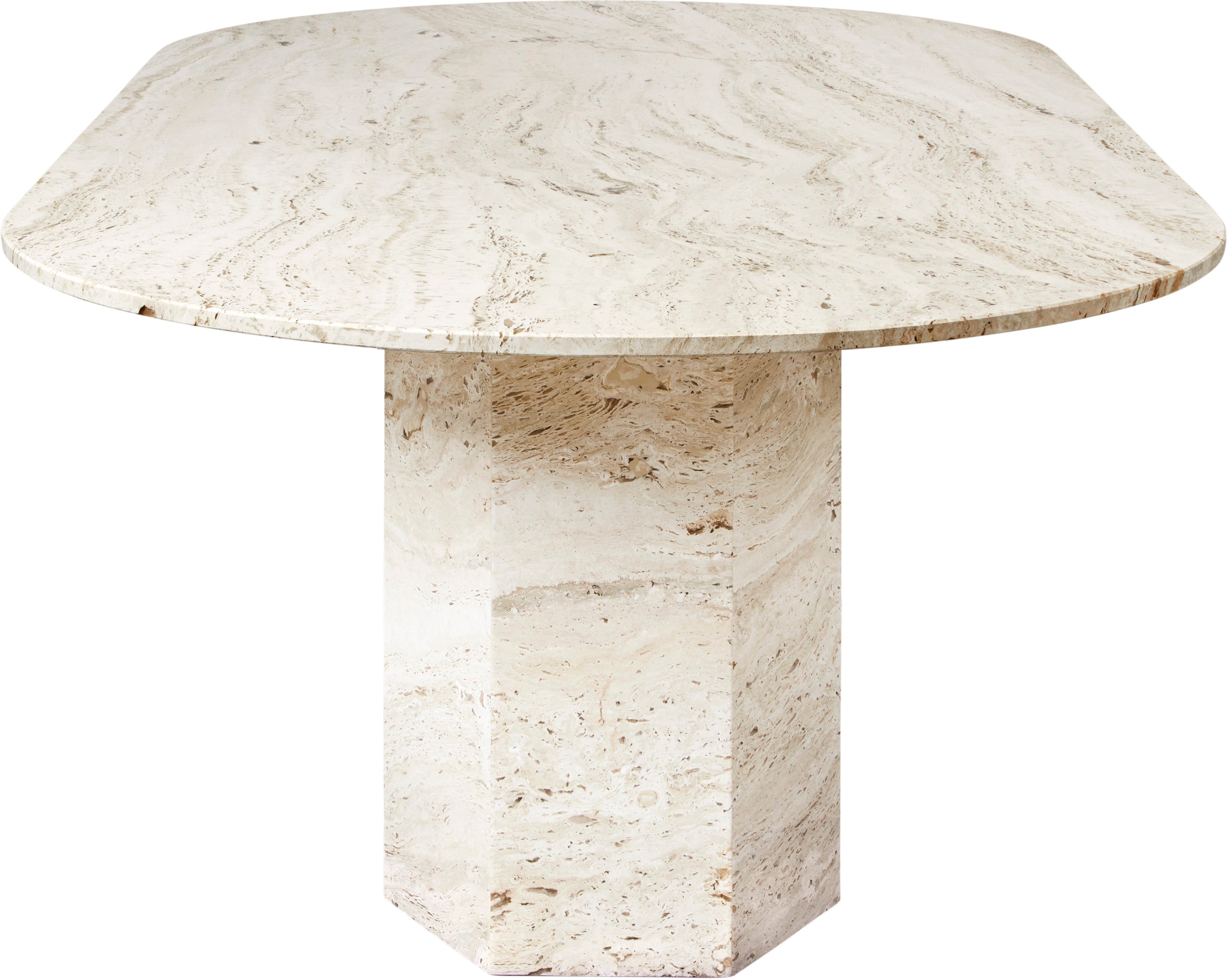 Tafel EPIC crème travertijn