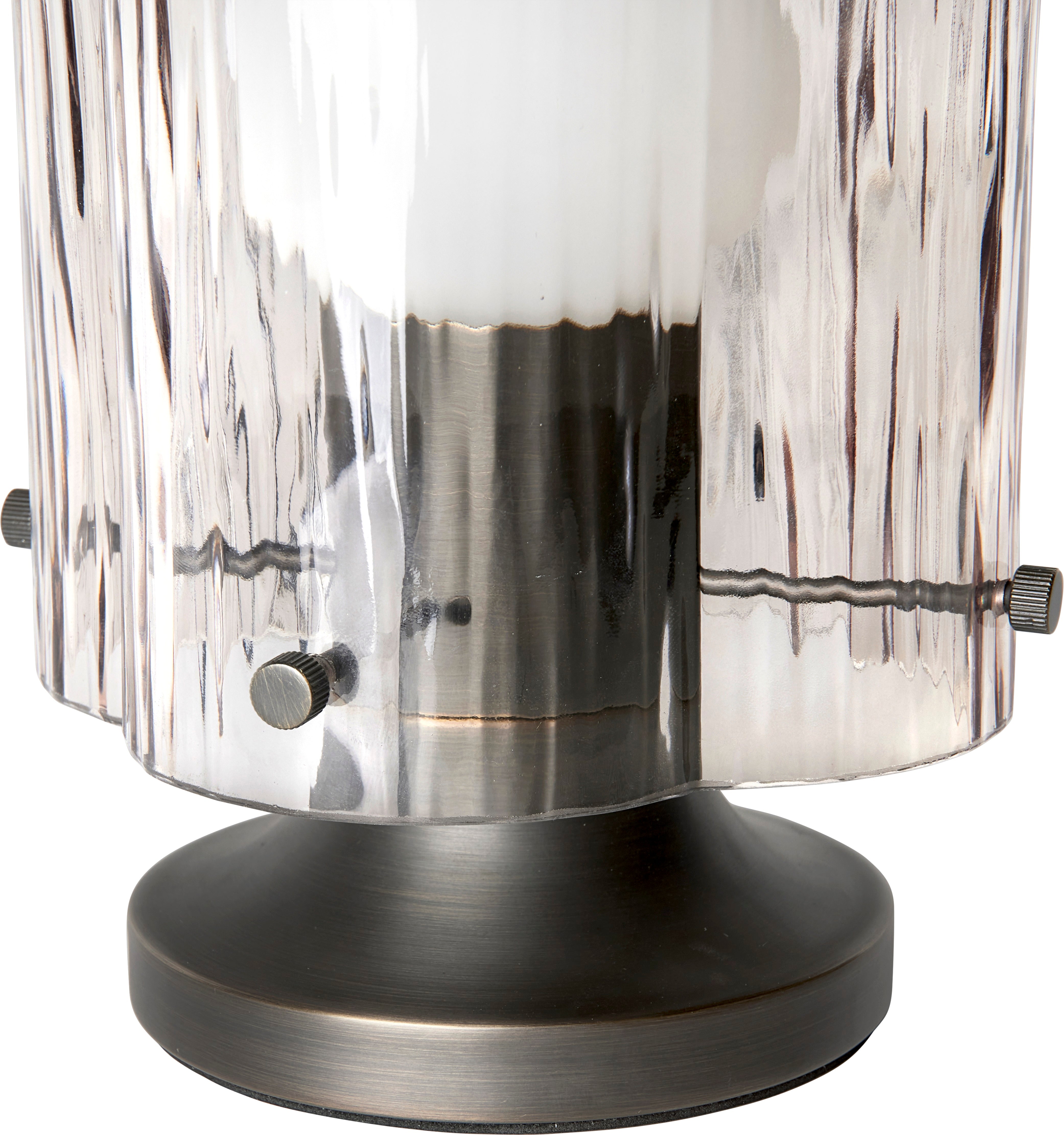 SEINE table lamp smoked glass