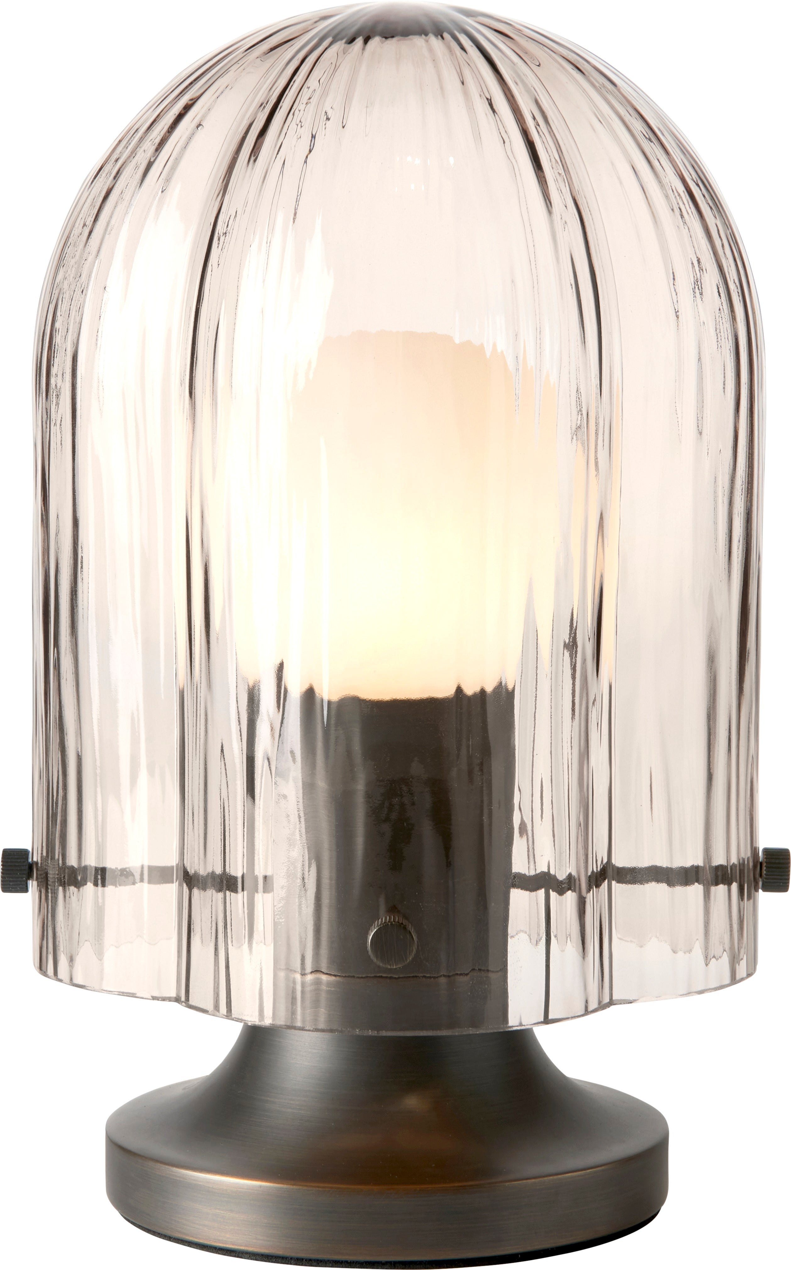 SEINE table lamp smoked glass