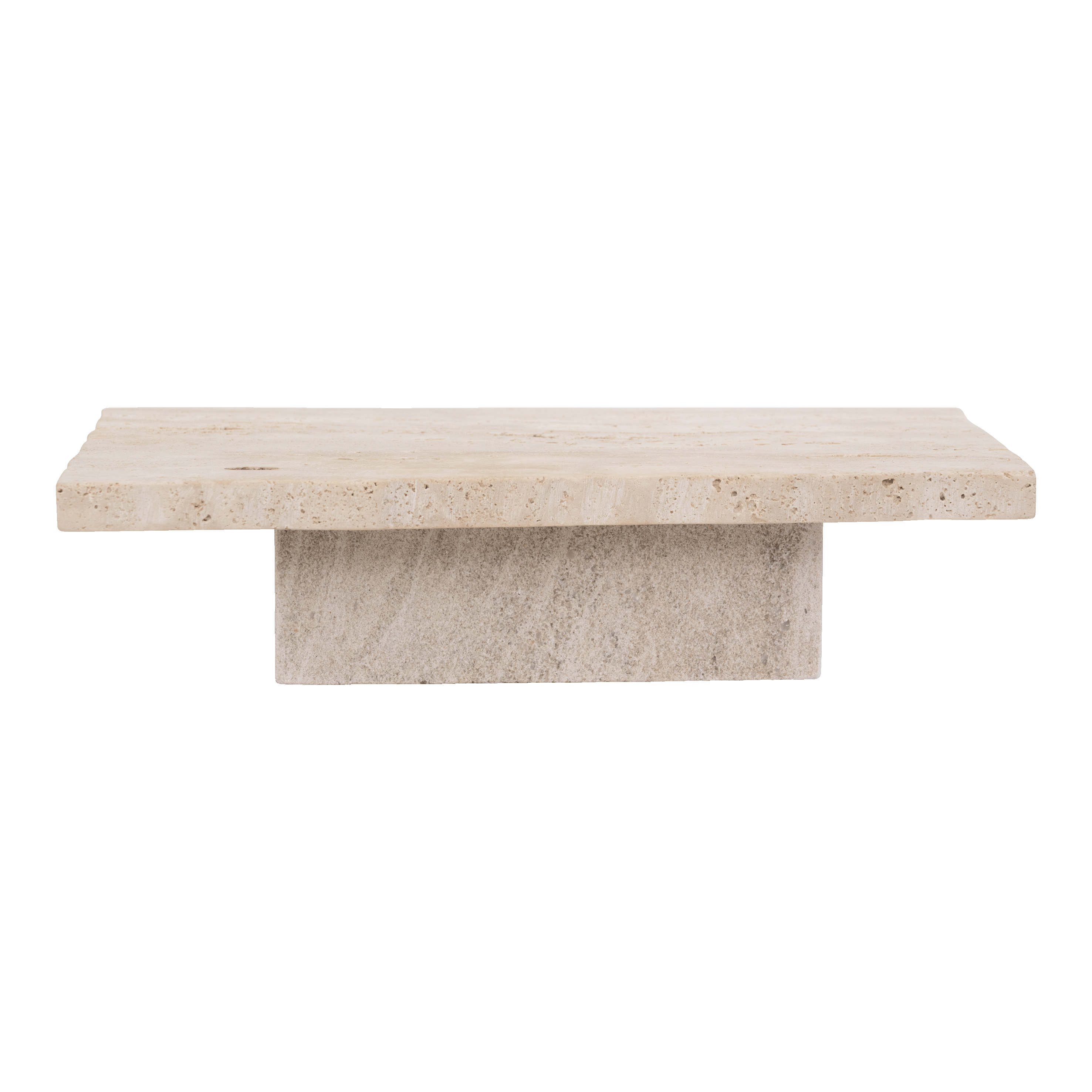 Tafel op poten TRAVERTINO travertijn