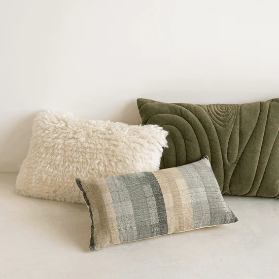 Ledro green pillow