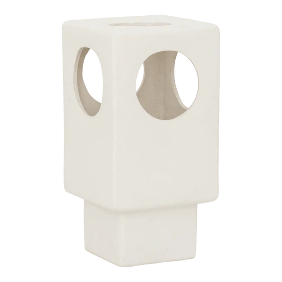 Tafellamp LYCKA witte steengoed