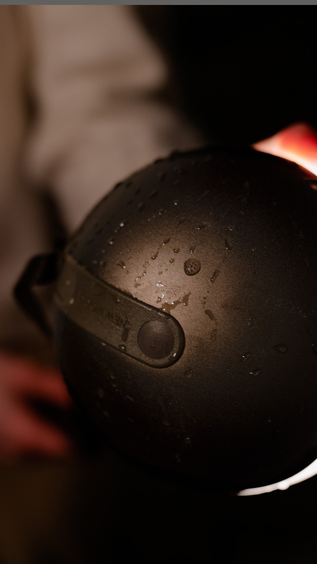 Draagbare lamp SPHERE ADVENTUR LIGHT bruin