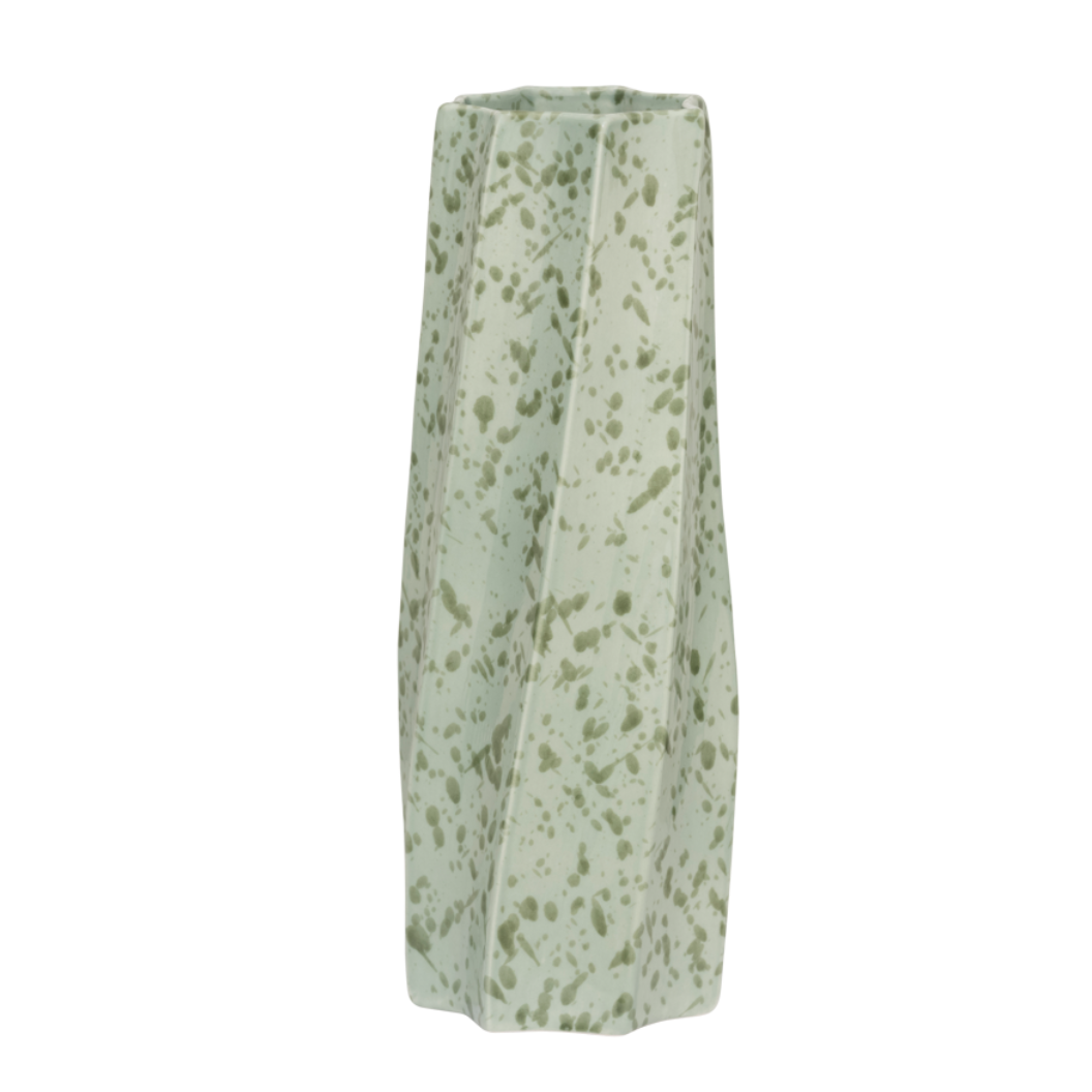 Vaas SPILLE groene keramiek