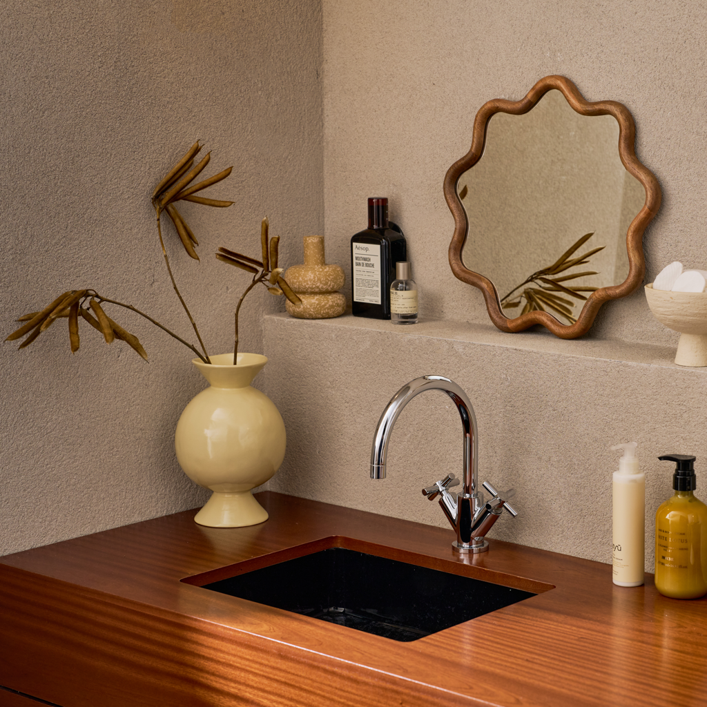 Kerzenhalter ZODY beige Keramik