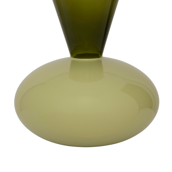 Glazen vaas ZINHLE groen