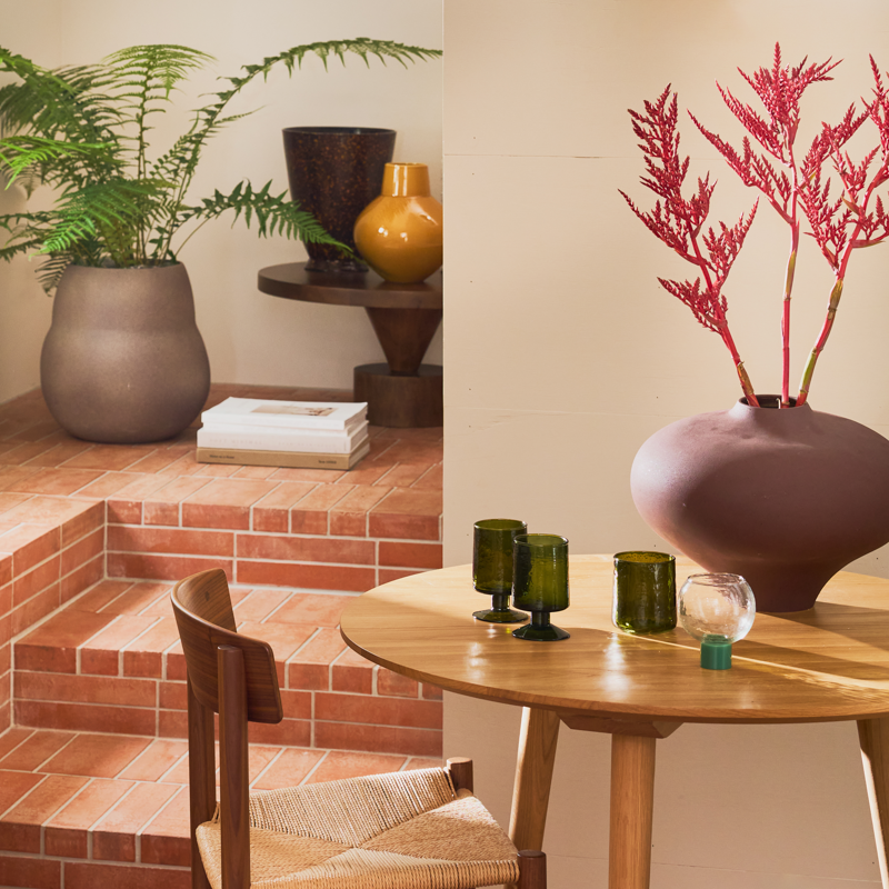 Donica SCOUT braune Keramik