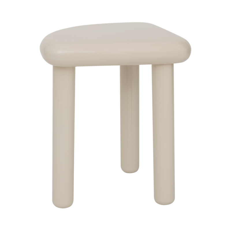 Bijzettafel QUARTER amandelbeige