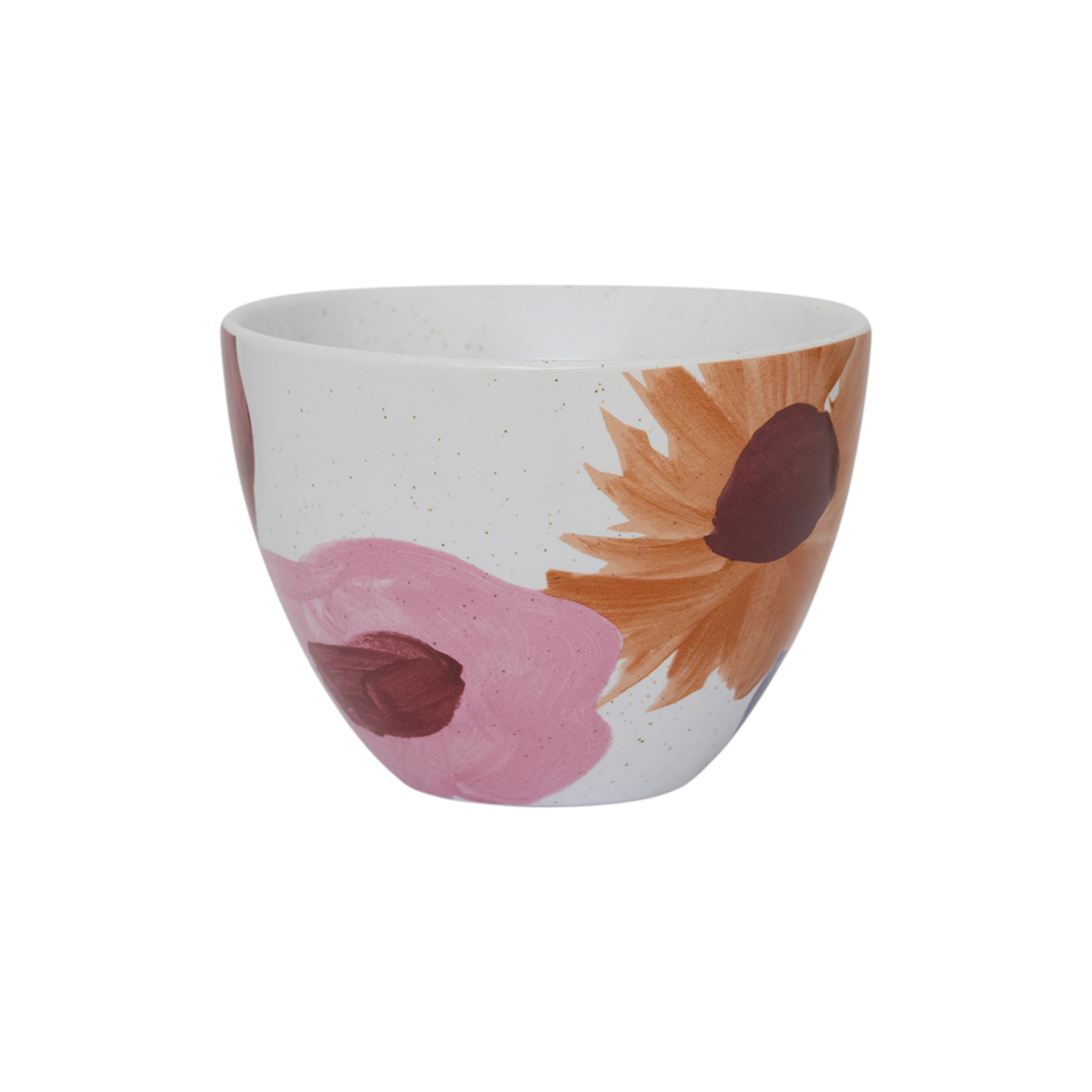 Keramiktasse HANAKO mit Pflanzenmotiv