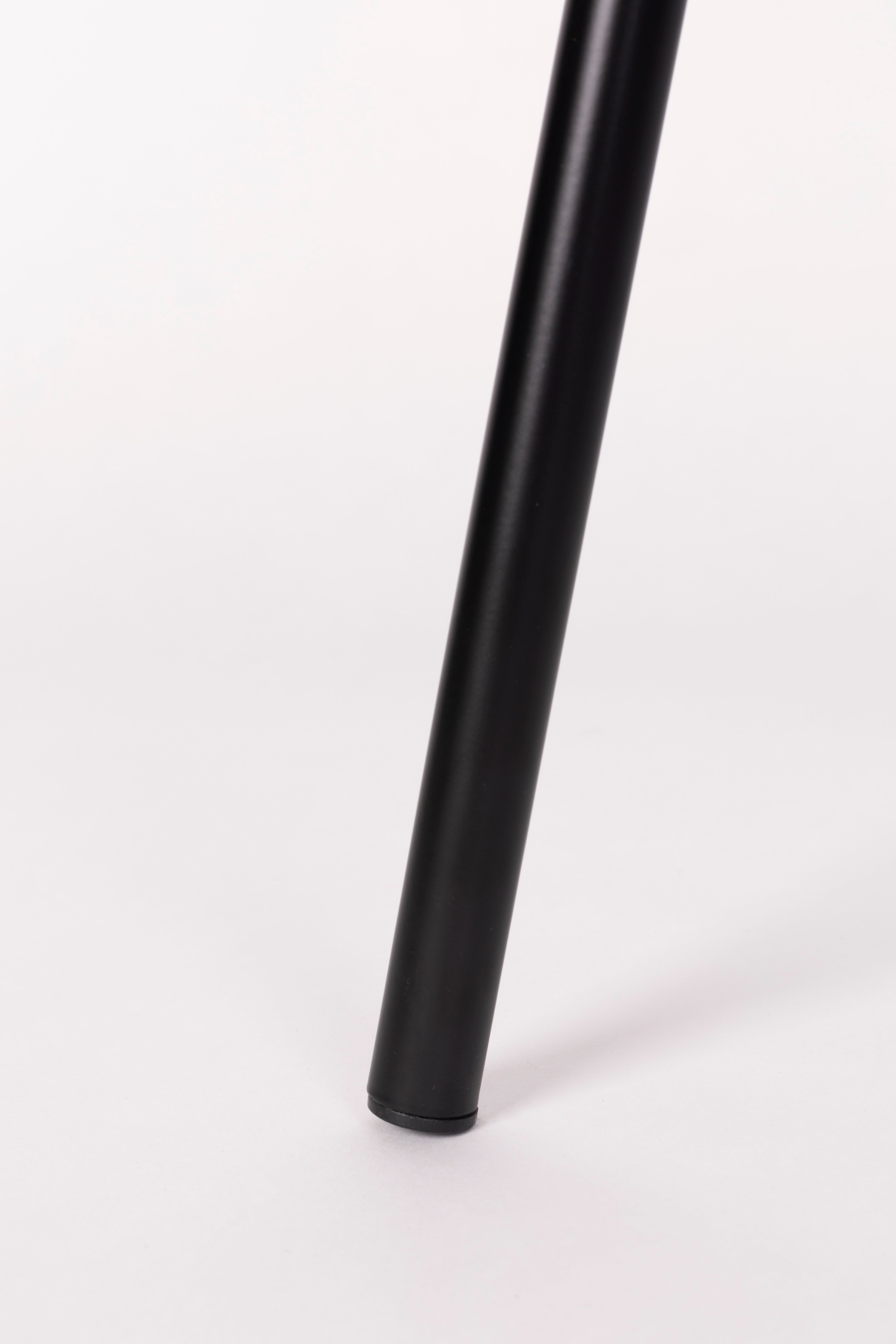 Stoel met armleuningen TJARDA bruin