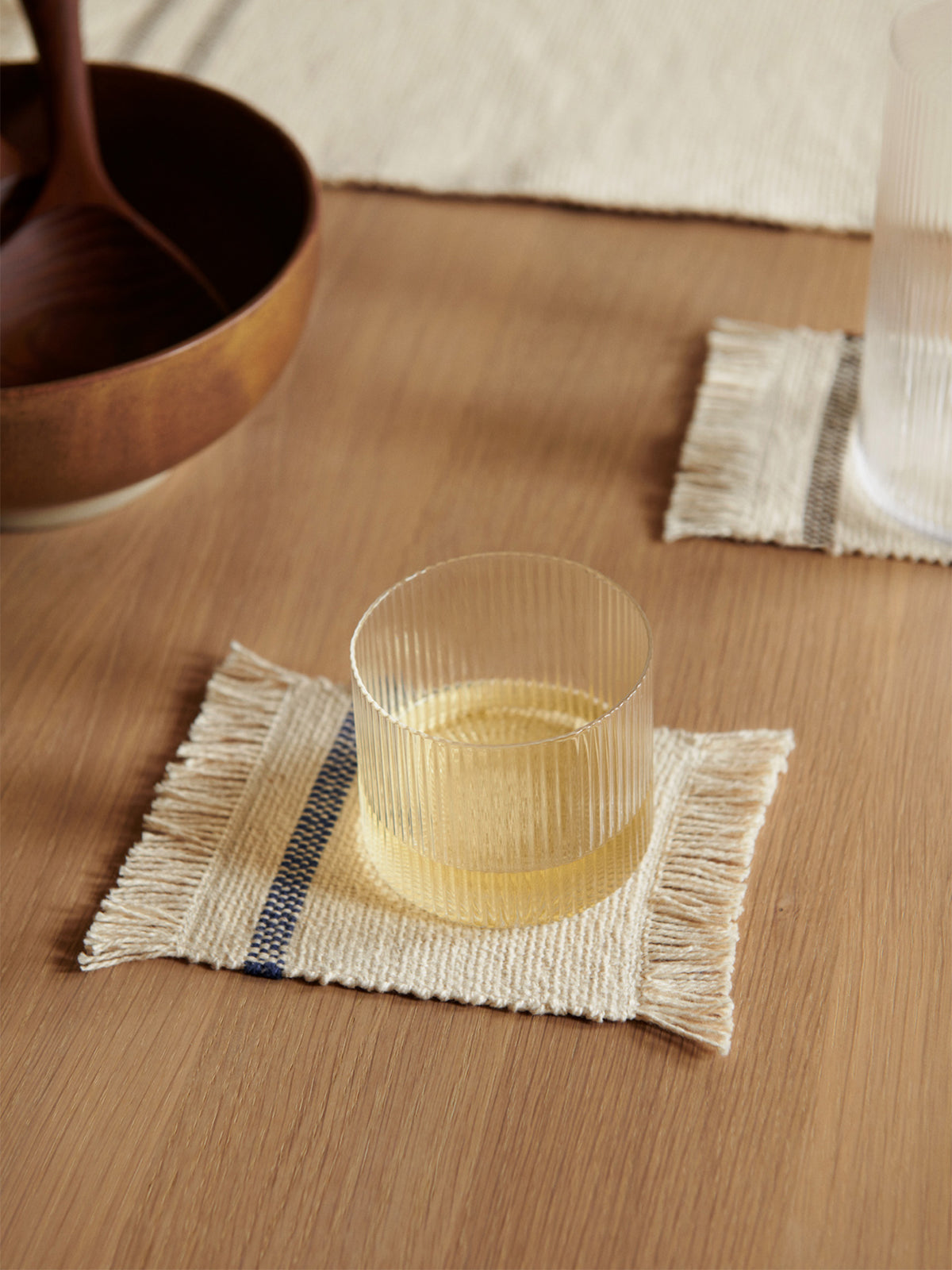 Set van glazen RIPPLE LOW handgeblazen glas